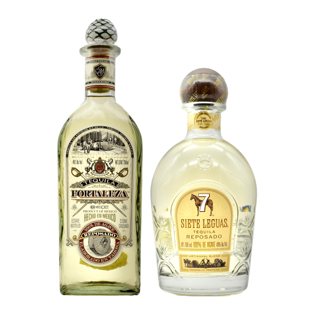 Fortaleza Tequila Reposado & Siete Leguas Reposado Combo