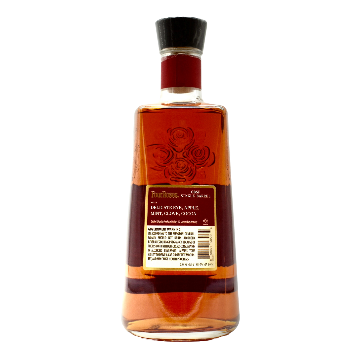 Four Roses Single Barrel Bourbon OBSF 750ml