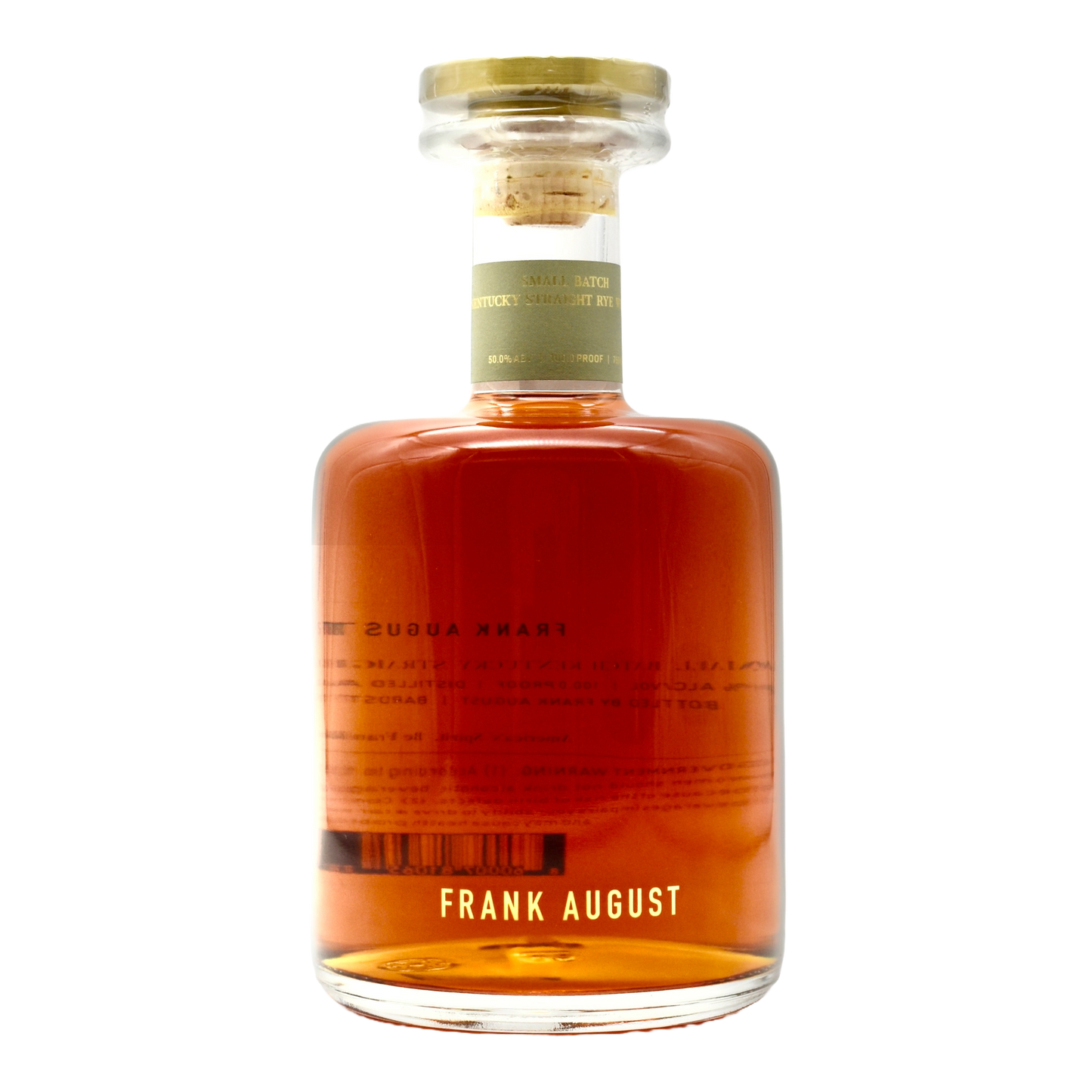 Frank August Rye Small Batch 750ml