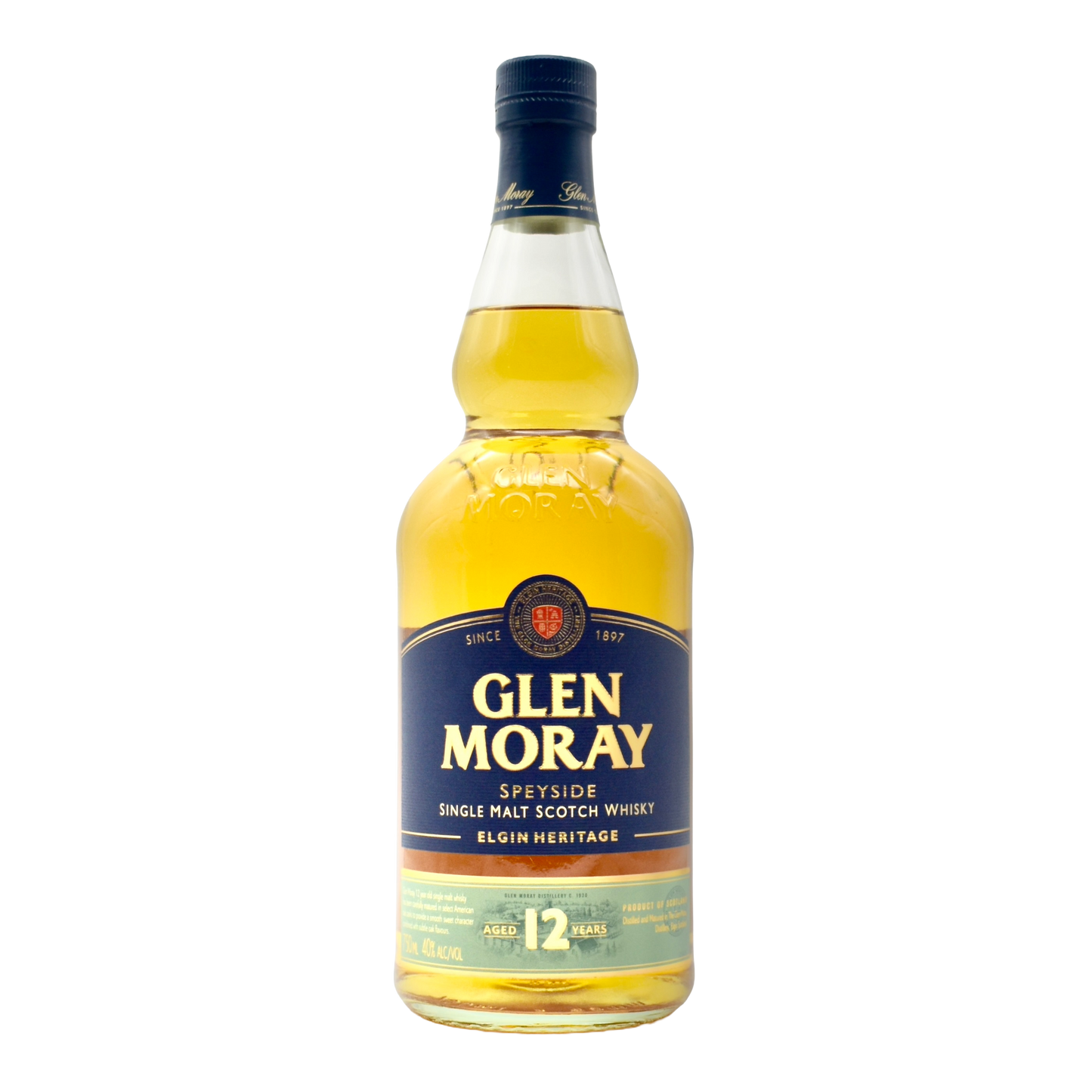 Glen Moray Scotch Whisky 12 Year 750ml