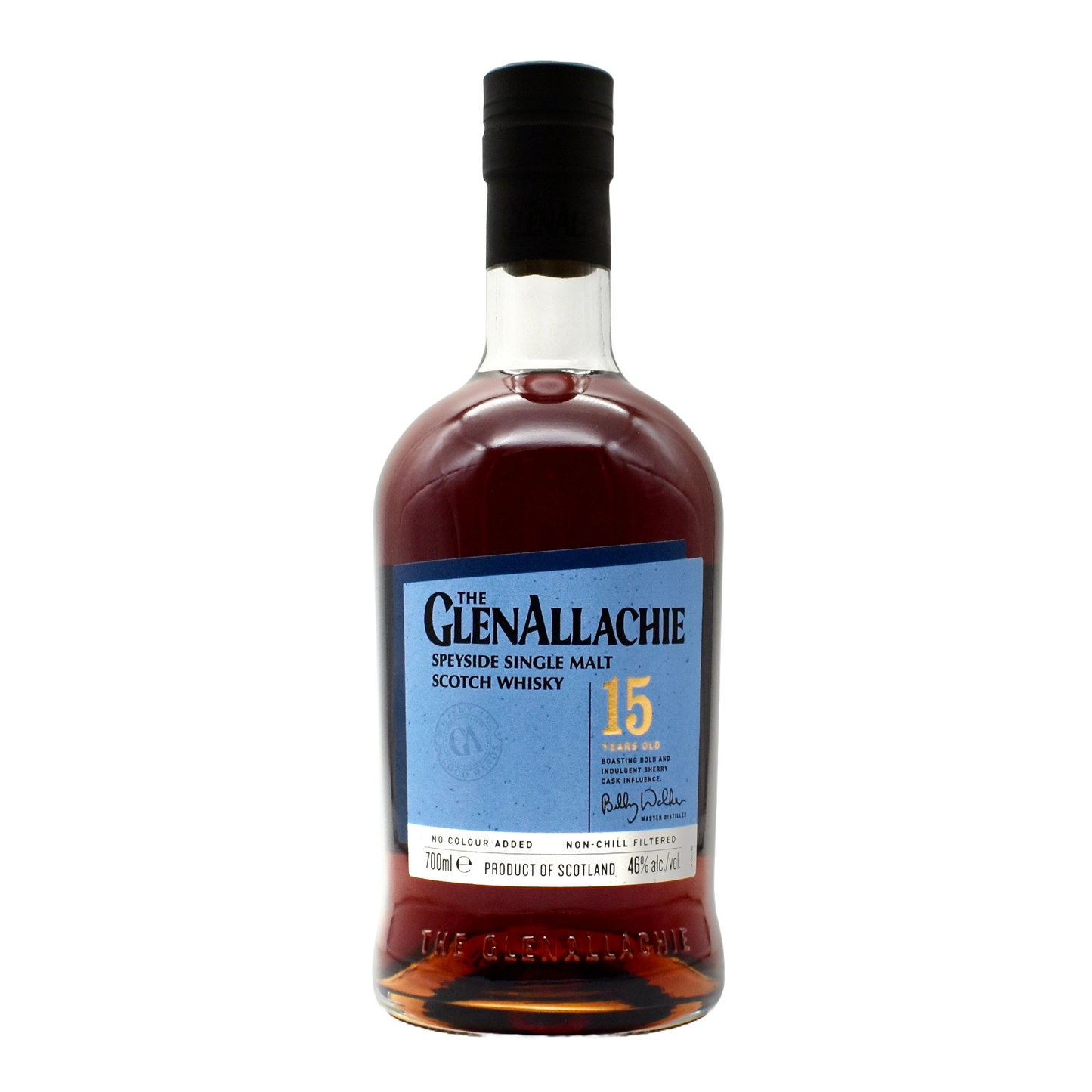Glenallachie 15 Years Speyside Single Malt Scotch Whiskey 700ml