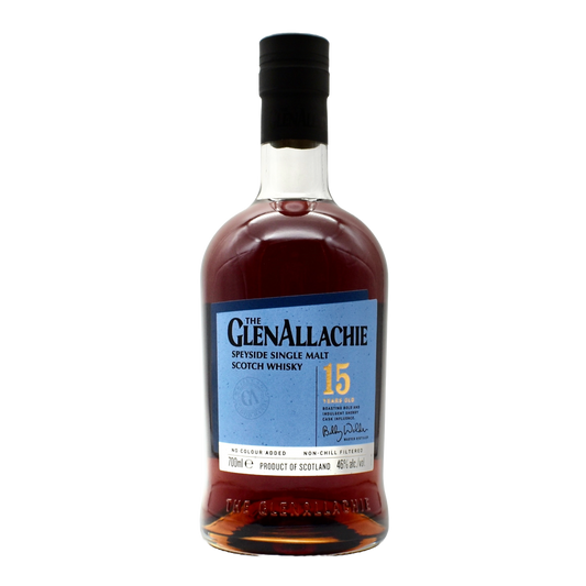 Glenallachie 15 Years Speyside Single Malt Scotch Whiskey 700ml