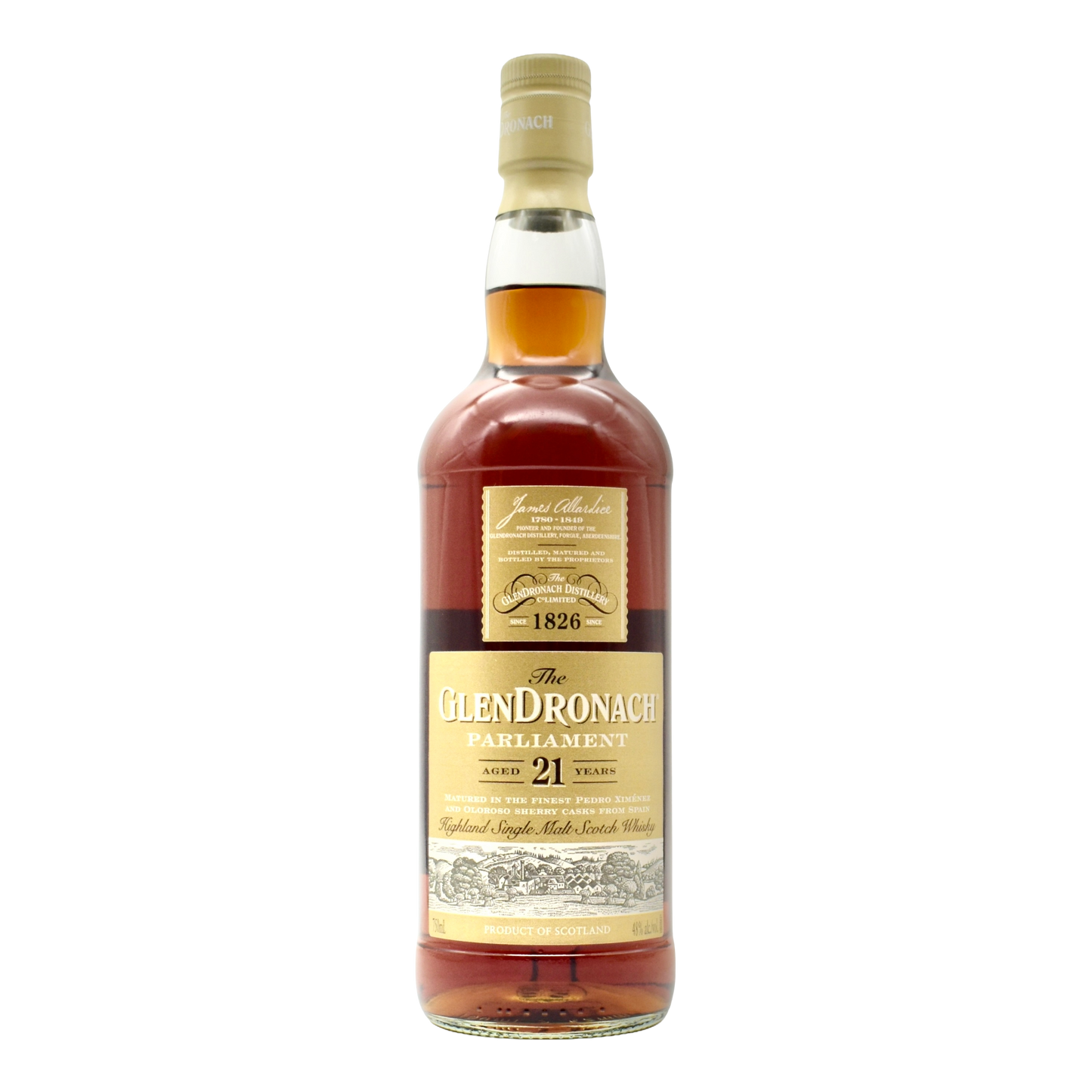Glendronach 21 Year Scotch Whiskey 750ml