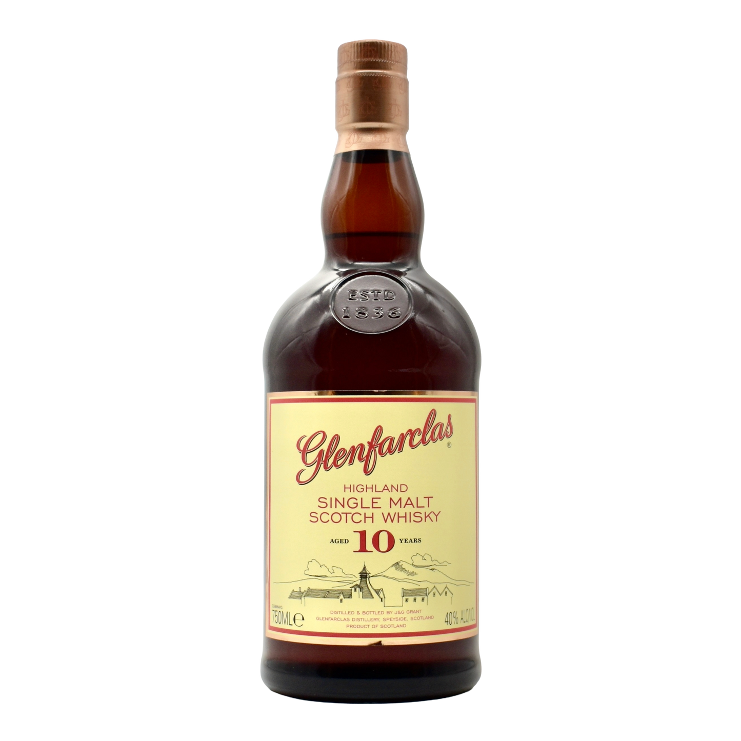Glenfarclas 10 Year Scotch Whiskey 750ml