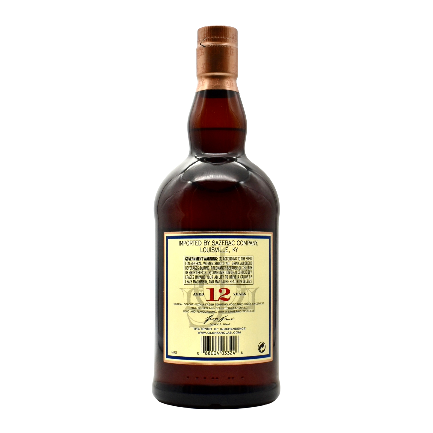 Glenfarclas 12 Year Scotch Whiskey 750ml
