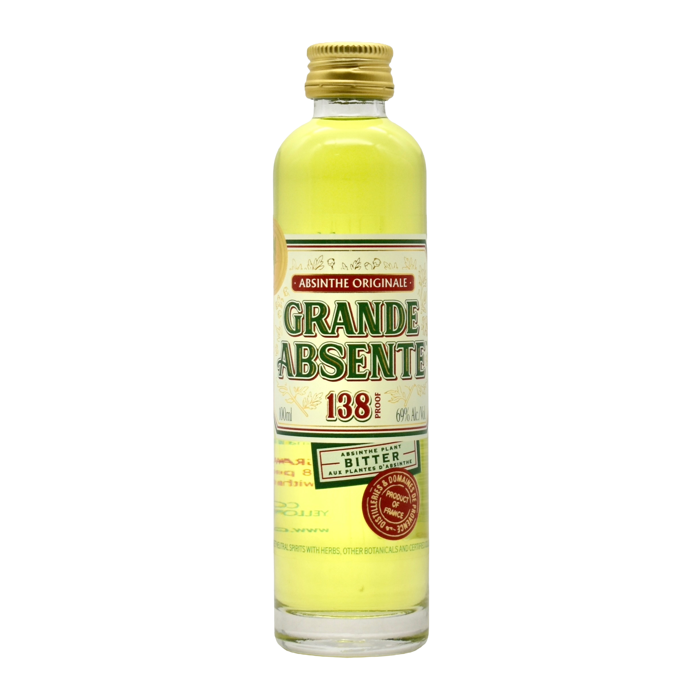 Grande Absente Absinthe 138 Proof 100ml – Unwind Bottle Shop