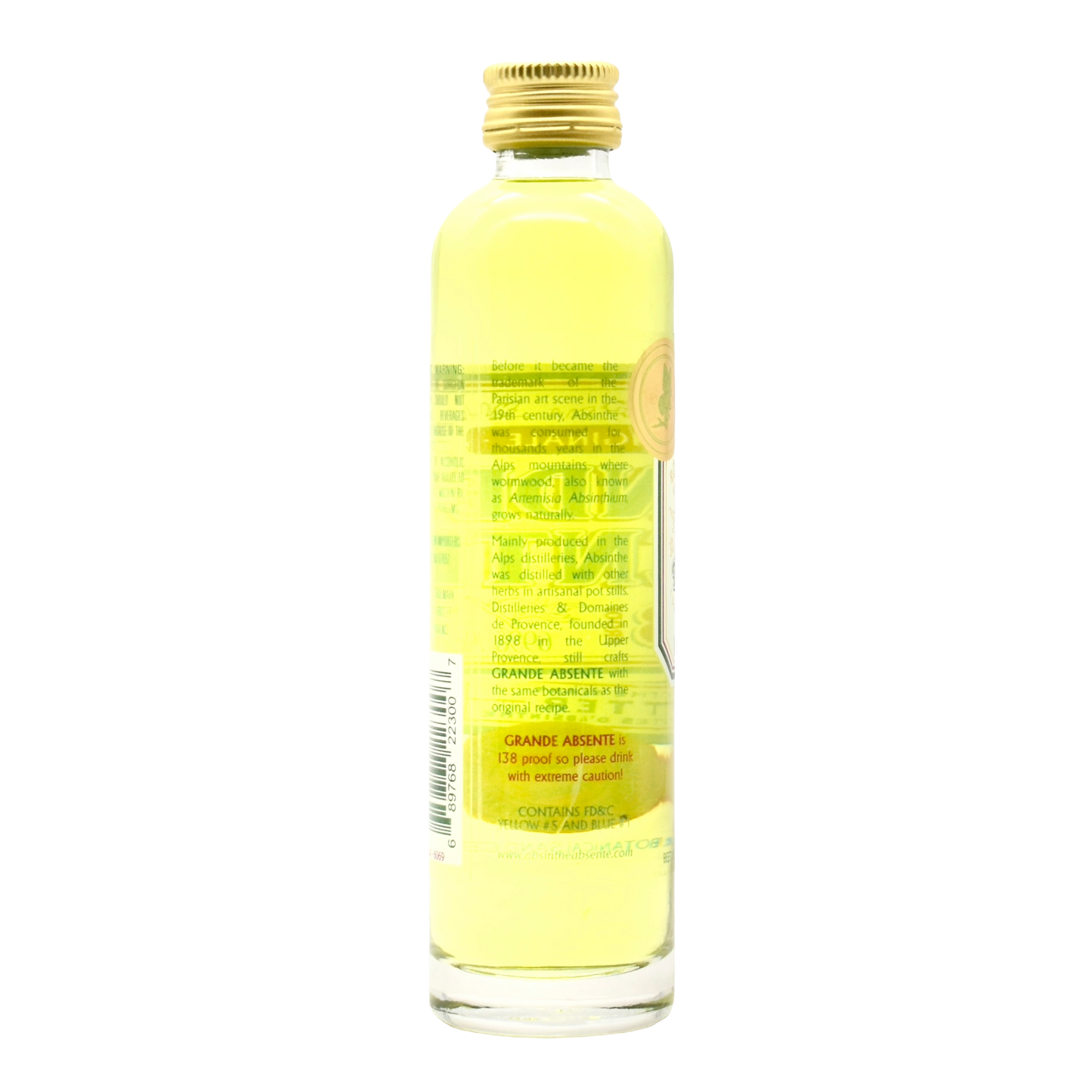 Grande Absente Absinthe 138 Proof 100ml