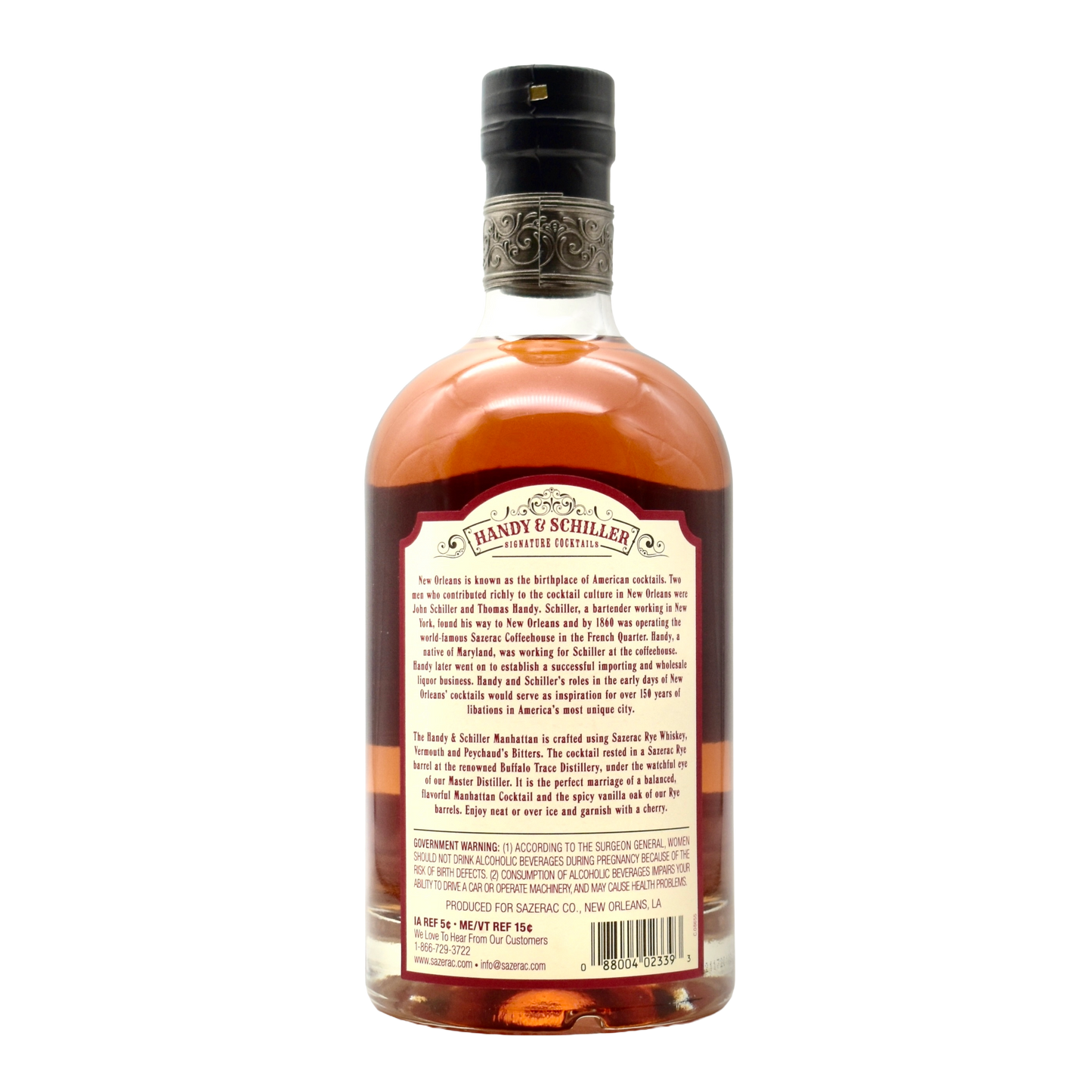 Handy & Schiller Manhattan Cocktail 750ml