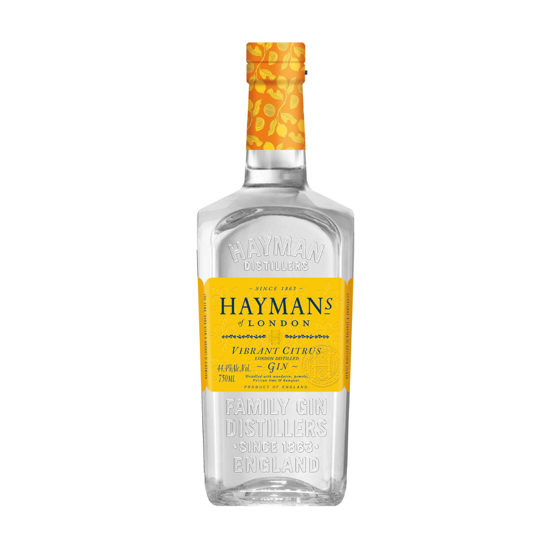 Hayman's Vibrant Citrus Gin 750ml