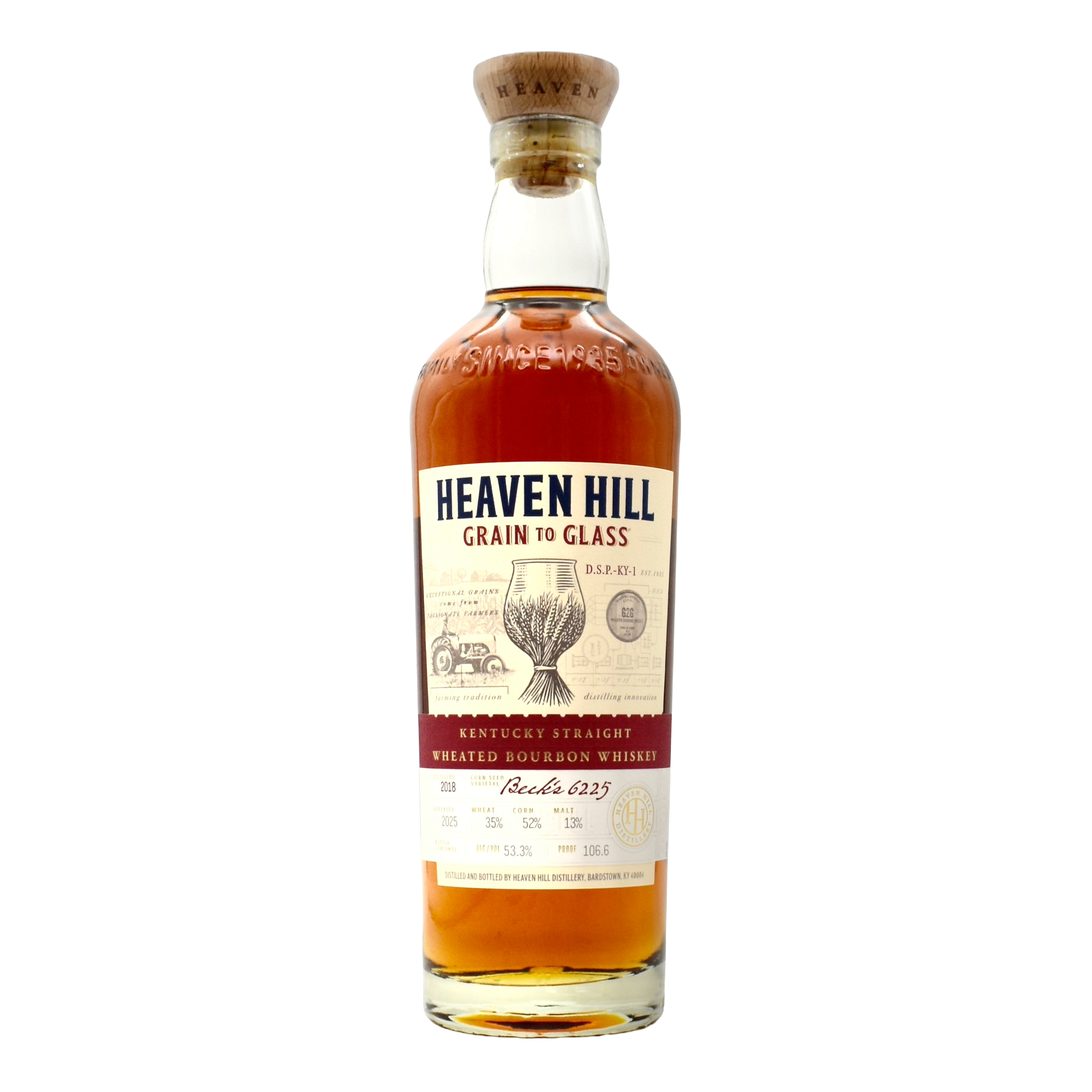 Heaven Hill Grain To Glass Straight Rye 2nd Edition Whiskey