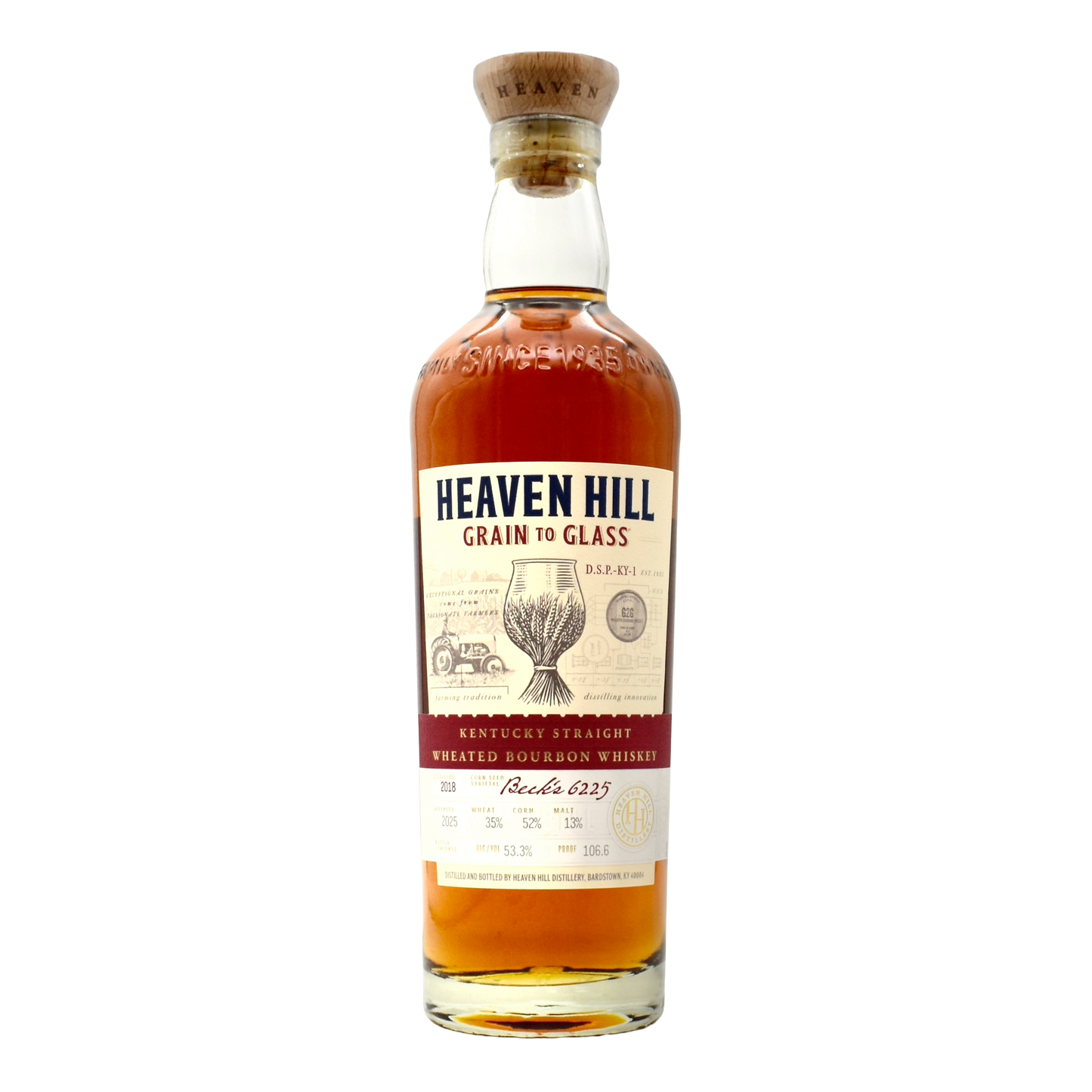 Heaven Hill Grain to Glass Wheated Bourbon 2nd Edition 700ml