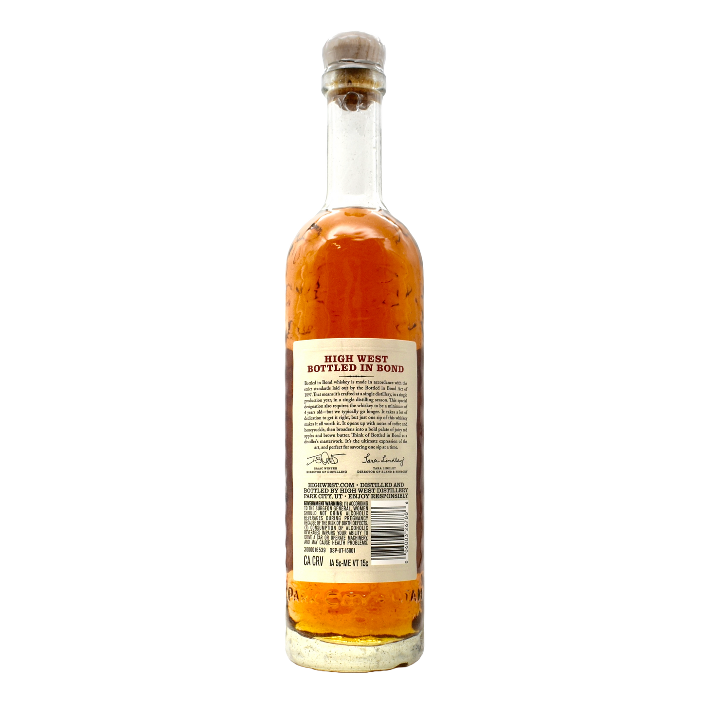 High West Bourbon Bottled In Bond 750ml