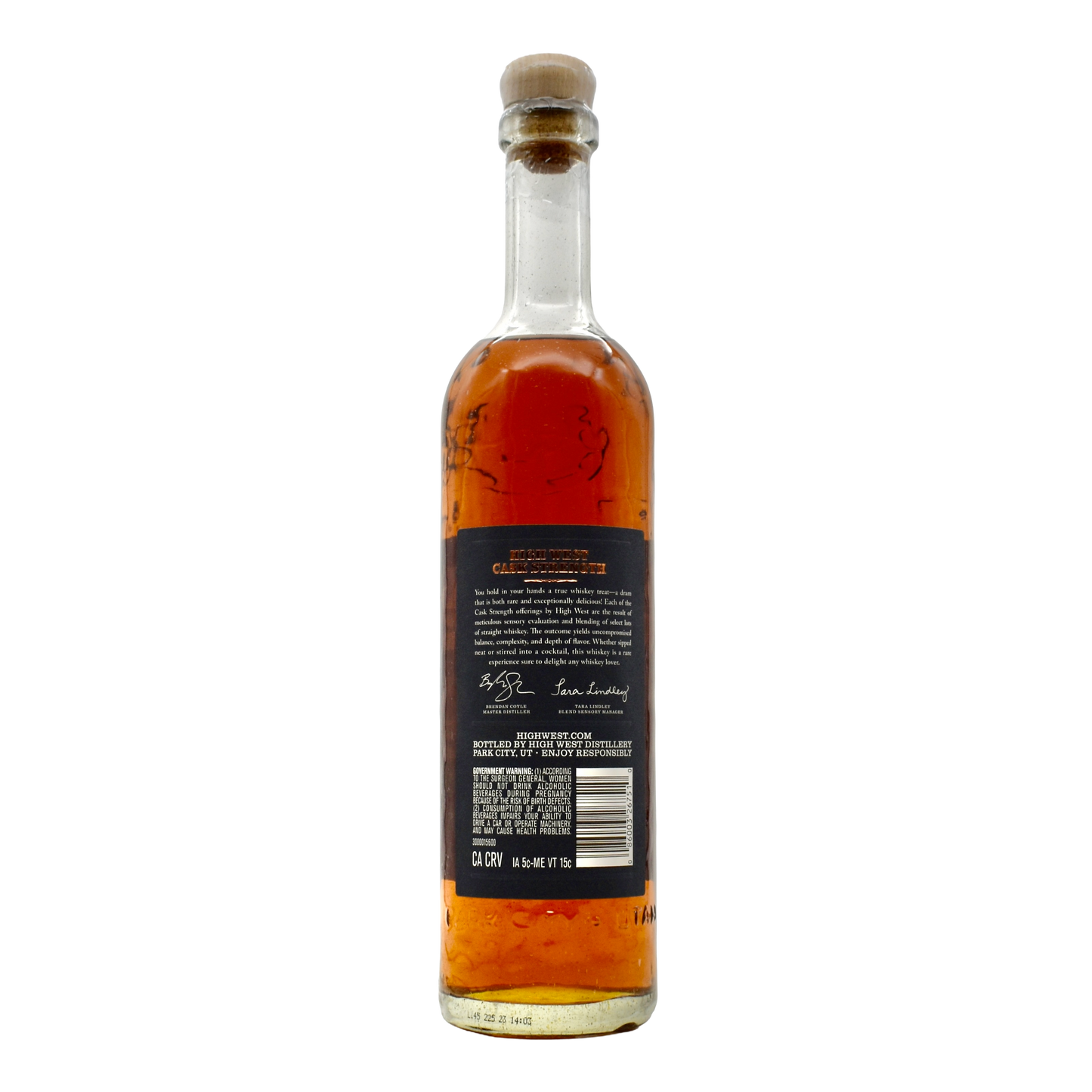 High West Cask Strength Whiskey 750ml