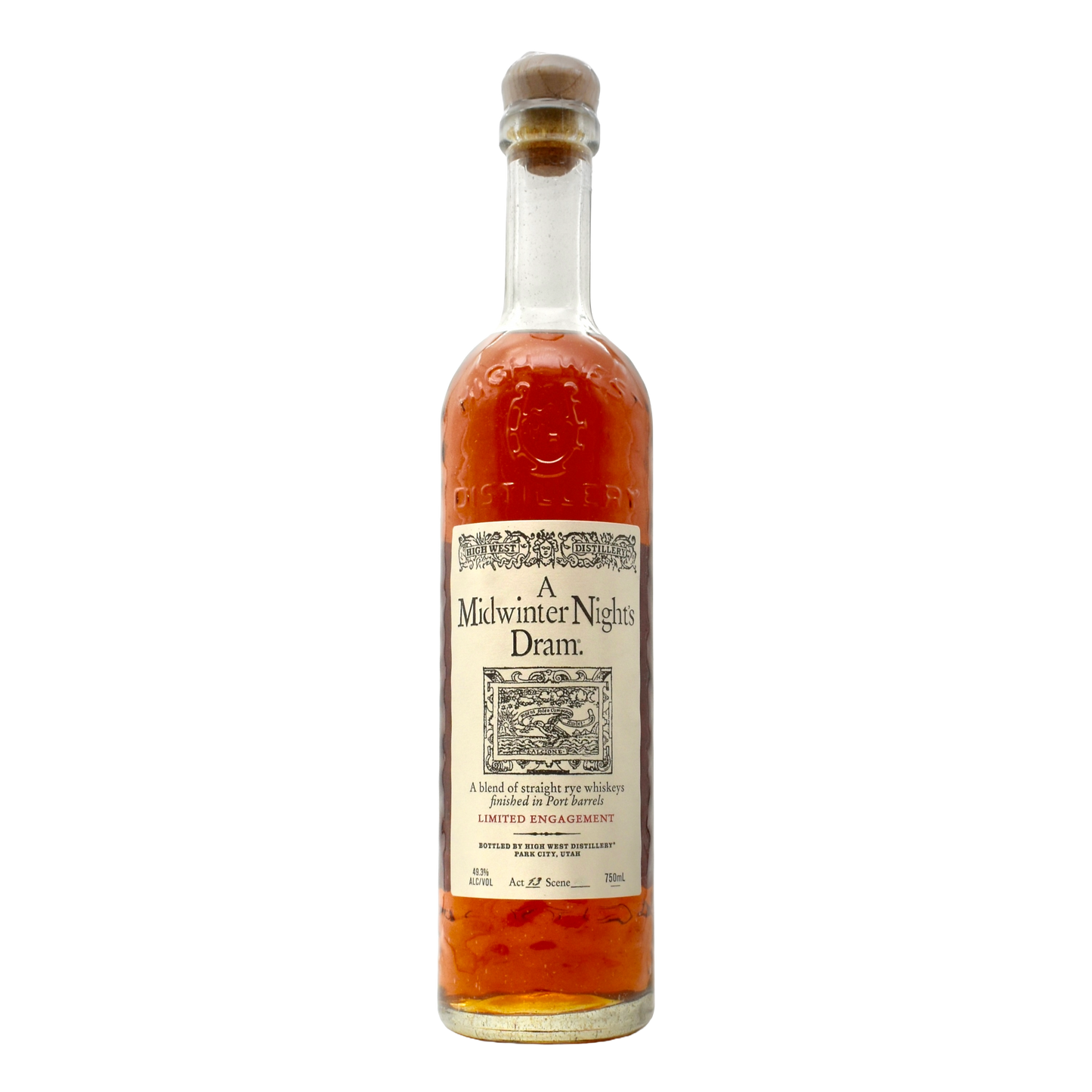 High West Midwinter Night's Dram Rye Whiskey Act 13 750ml