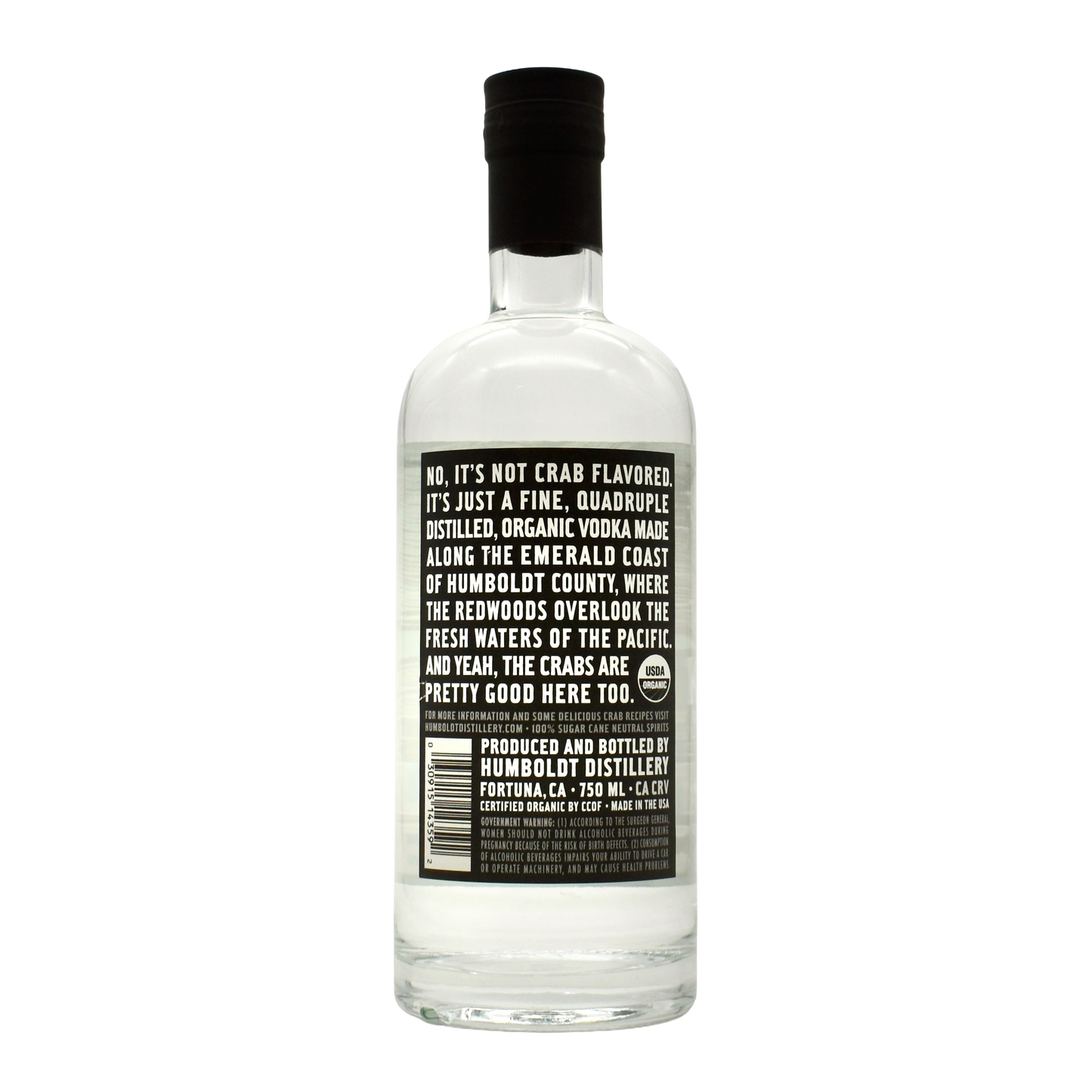 Humboldt Small Batch Vodka 750ml