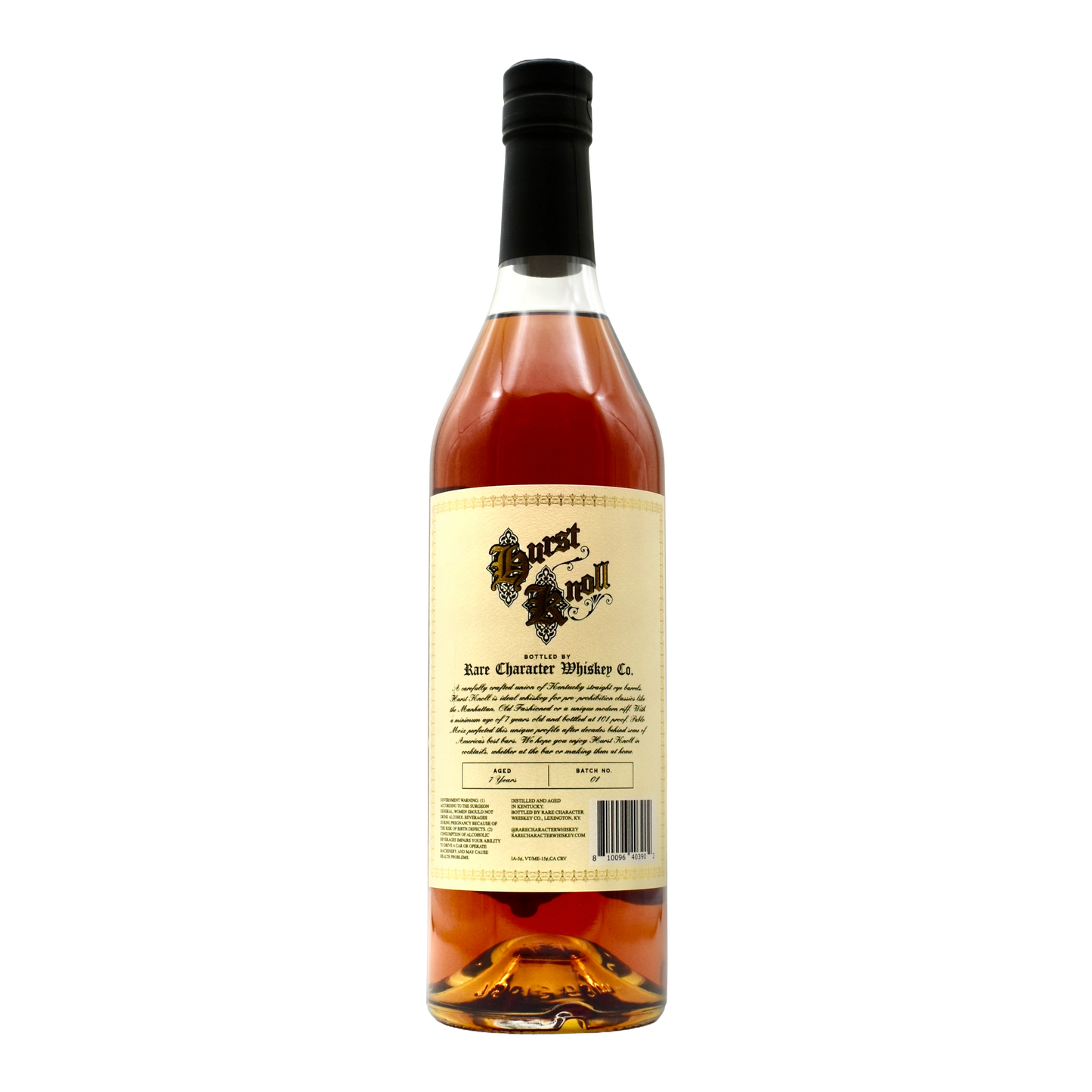 Hurst Knoll Rye Whiskey by Rare Character 750ml