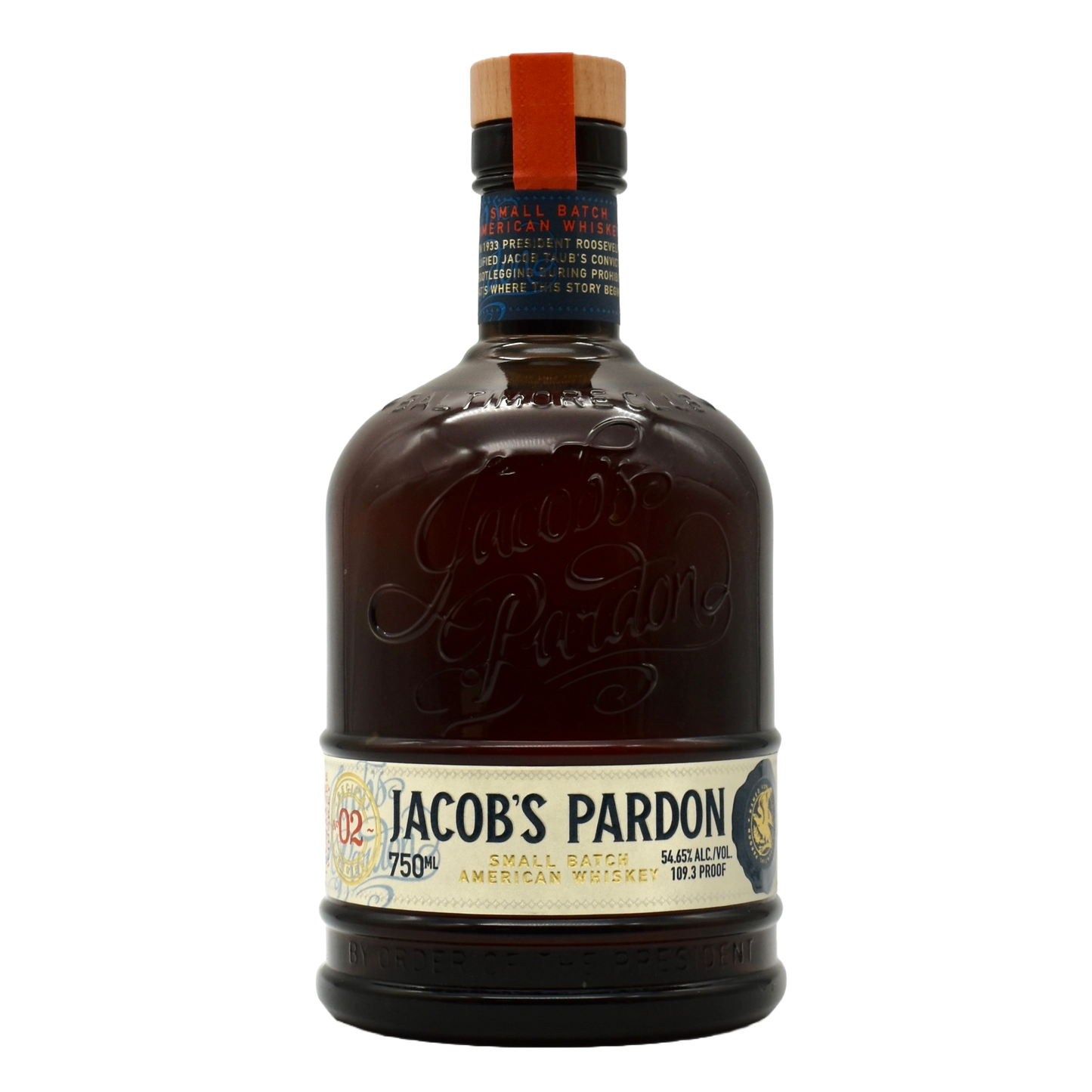 Jacob’s Pardon 8Yr Whiskey 750ml