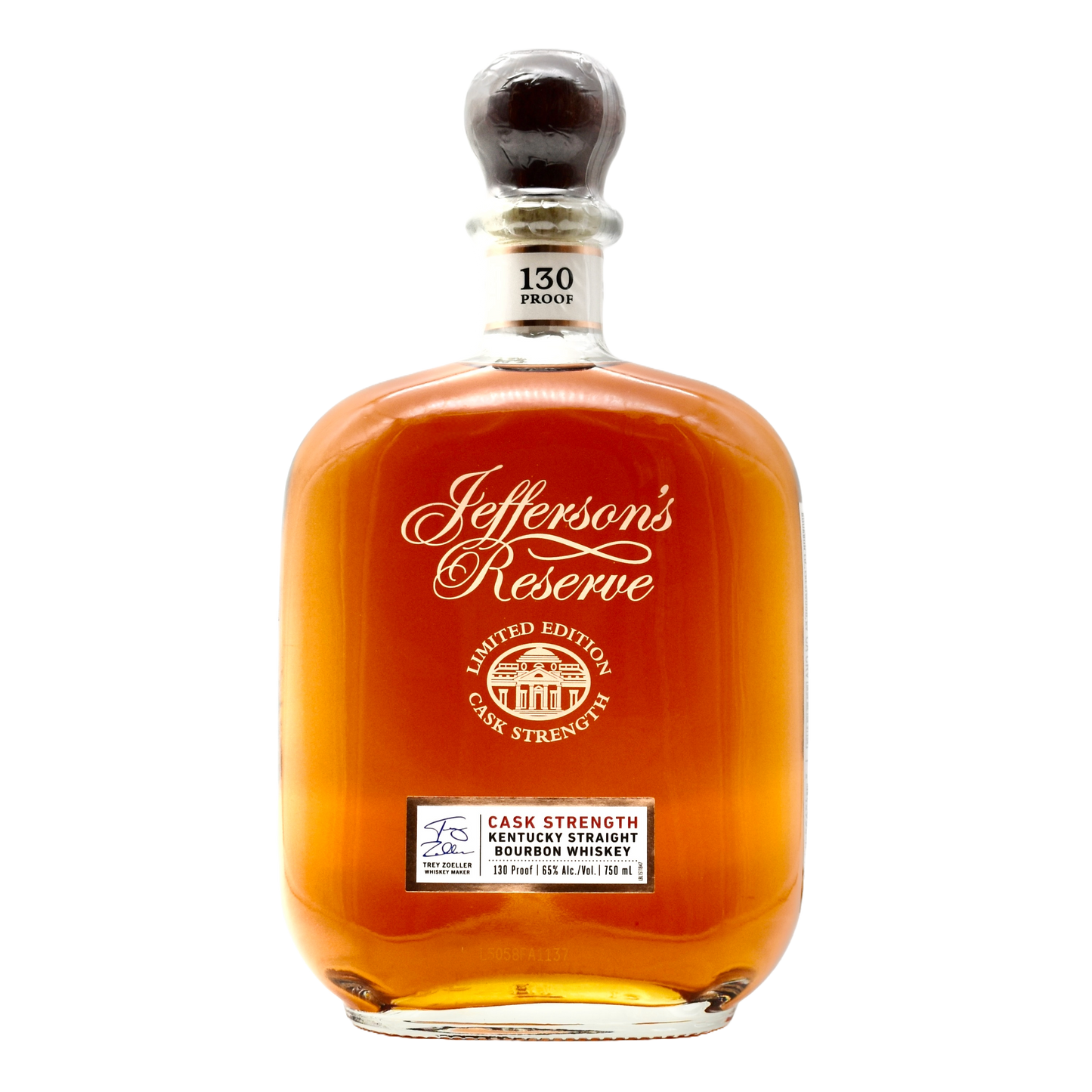 Jefferson's Reserve Bourbon Limited Edition Cask Strength 750ml