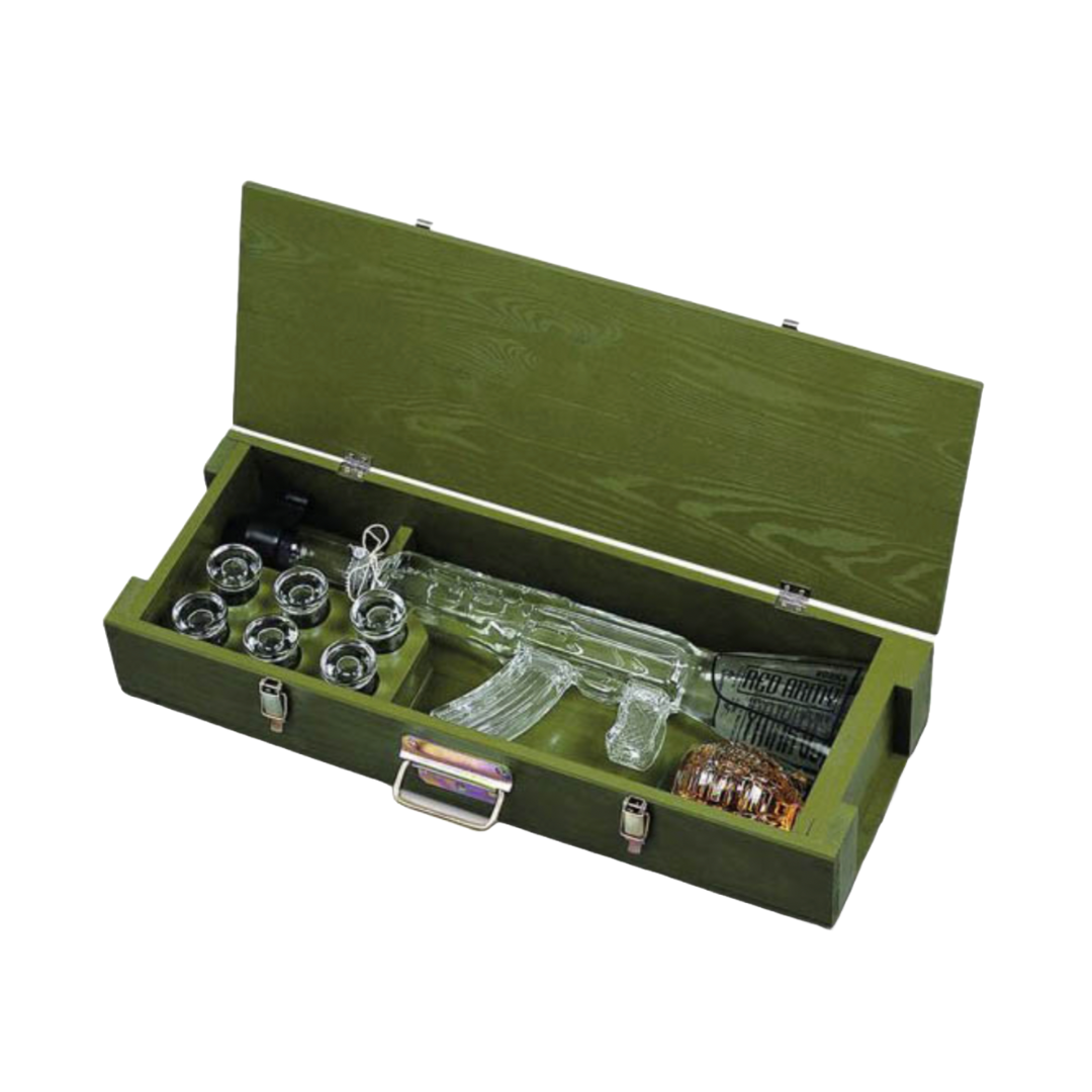 Klosowka Vodka Red Army Gun Set