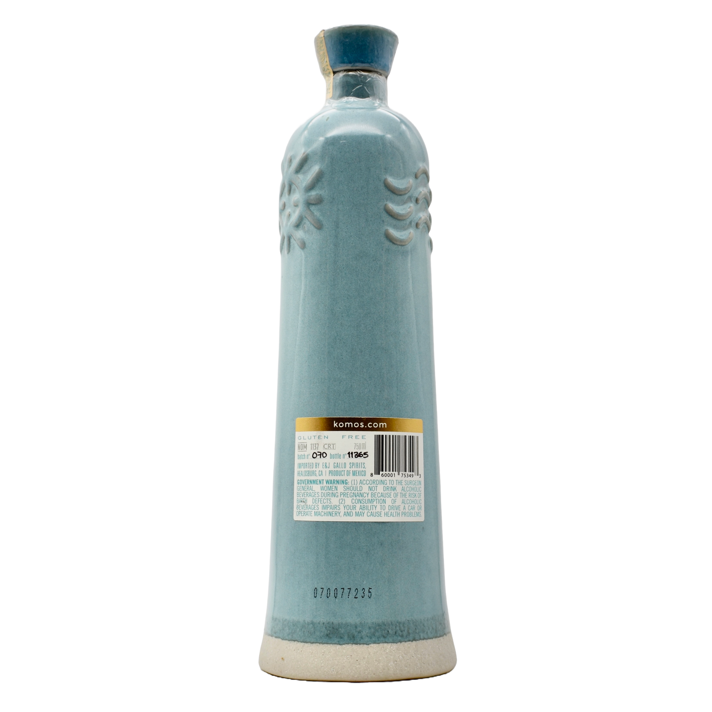 Komos Tequila Extra Anejo 750ml
