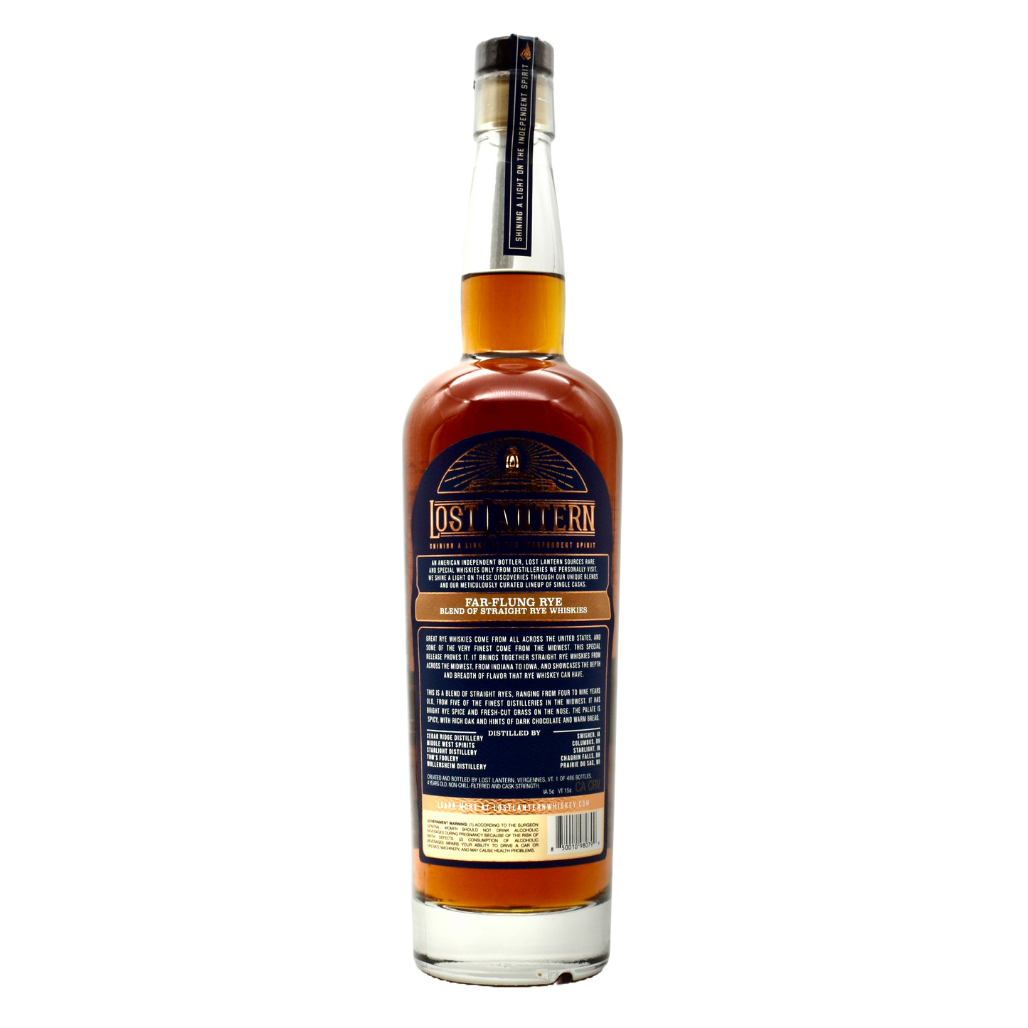Lost Lantern Far Flung Bourbon Whiskey 750ml