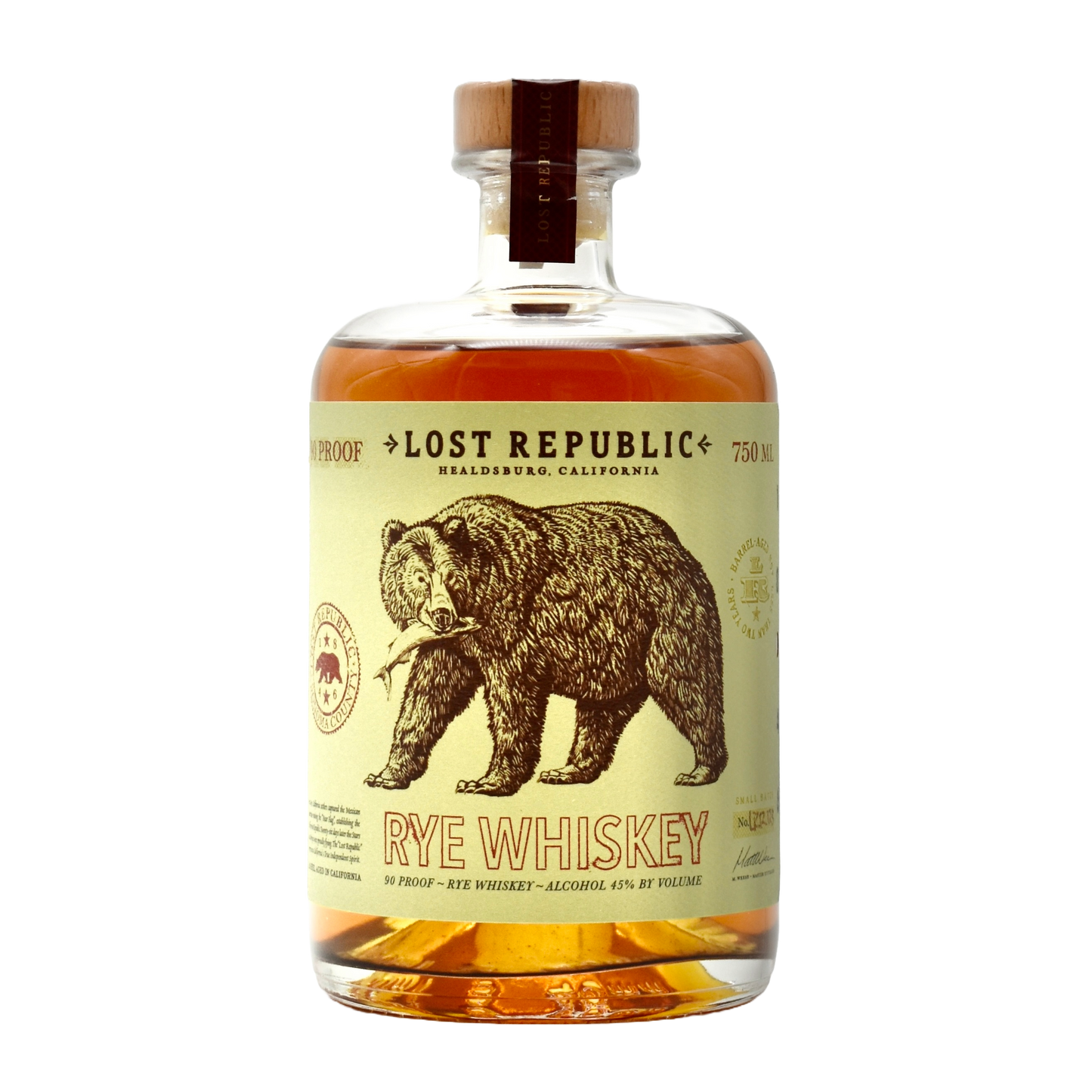 Lost Republic Rye 750ml