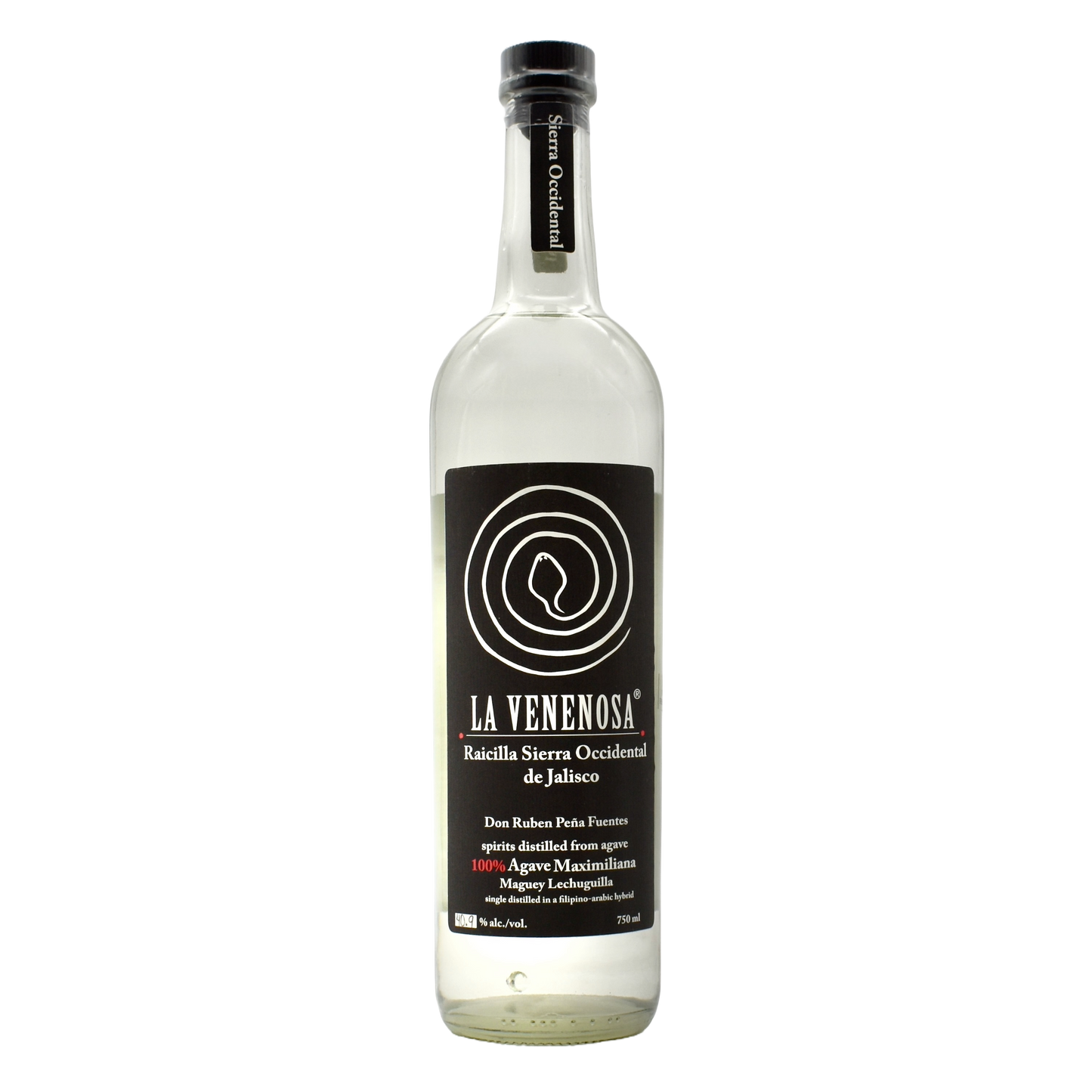 La Venenosa Raicilla Sierra Occidental Black 750ml