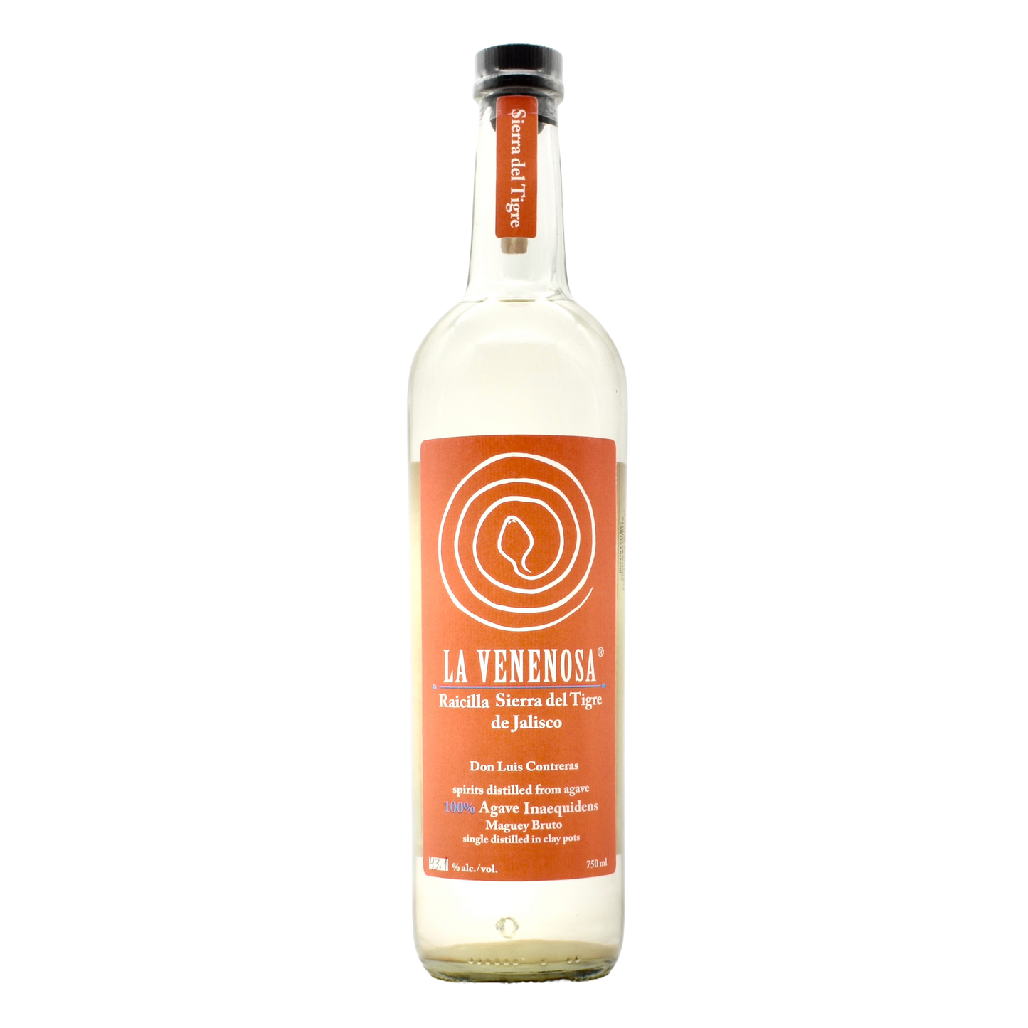 La Venenosa Raicilla Sierra del Tigre Orange 750ml