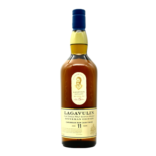 Lagavulin Scotch Whiskey Offerman Carribean 11 Year 750ml