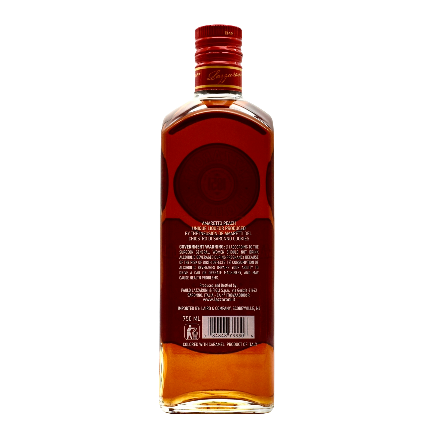Lazzaroni Amaretto Peach 750ml