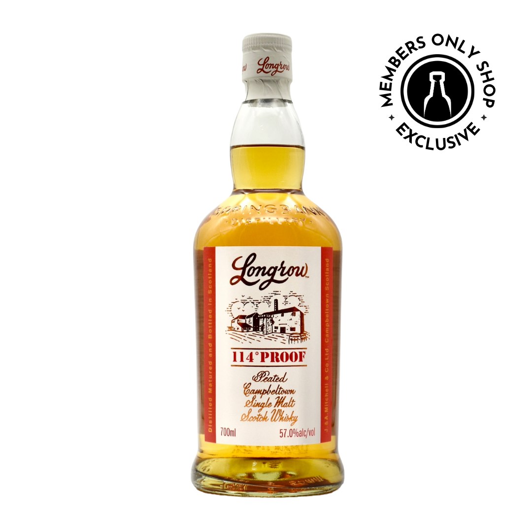 Longrow Peated Cask Strength 114 PF 700ml | Club Members Only