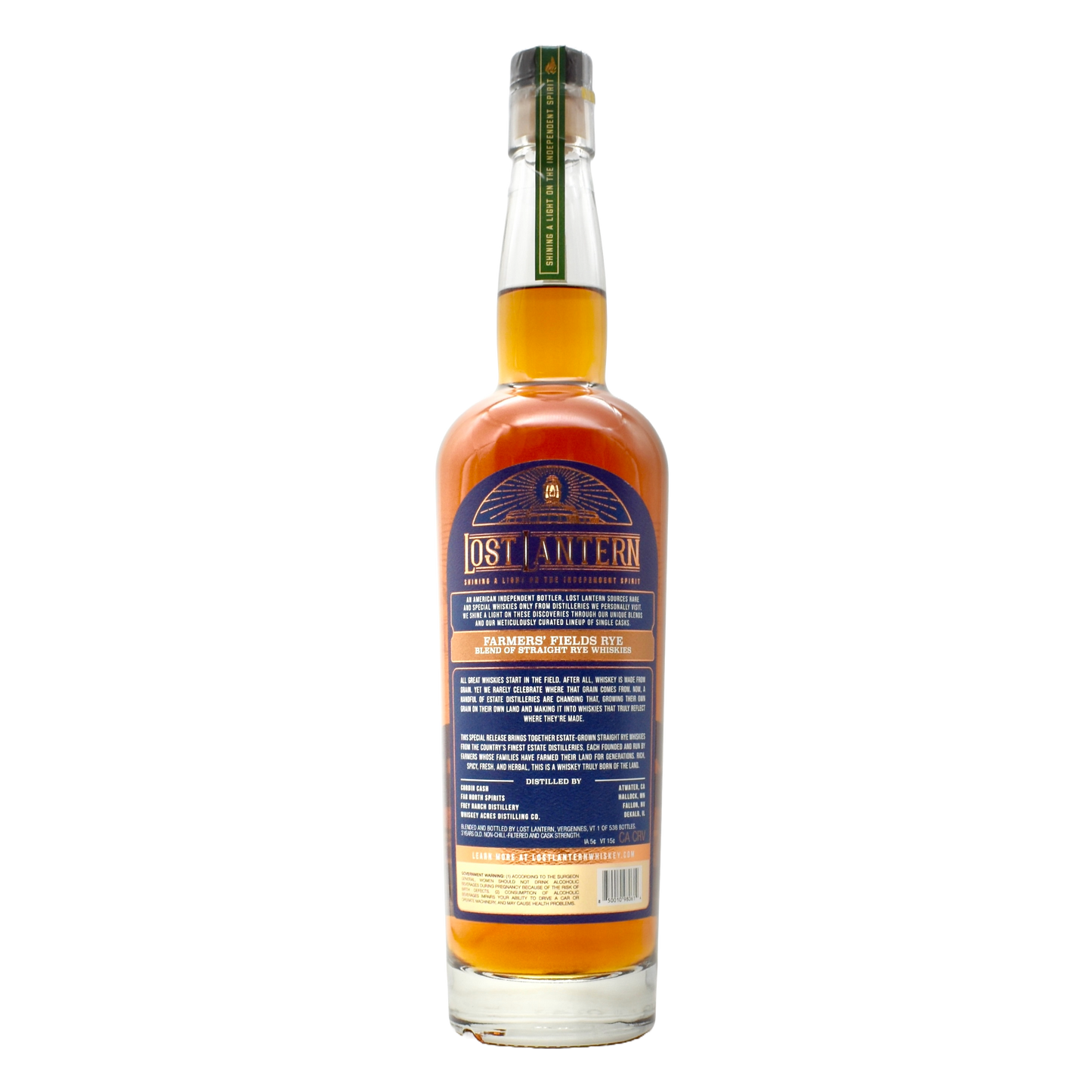 Lost Lantern Farmers' Fields Rye 750ml