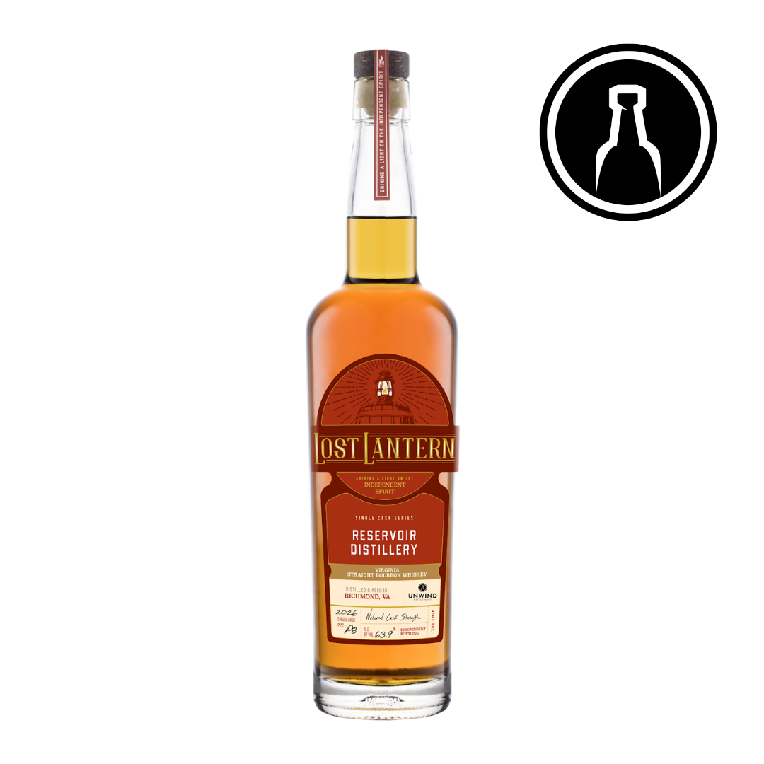 Lost Lantern Reservoir Distillery 100% Corn Bourbon 750ml - Selected by Unwind
