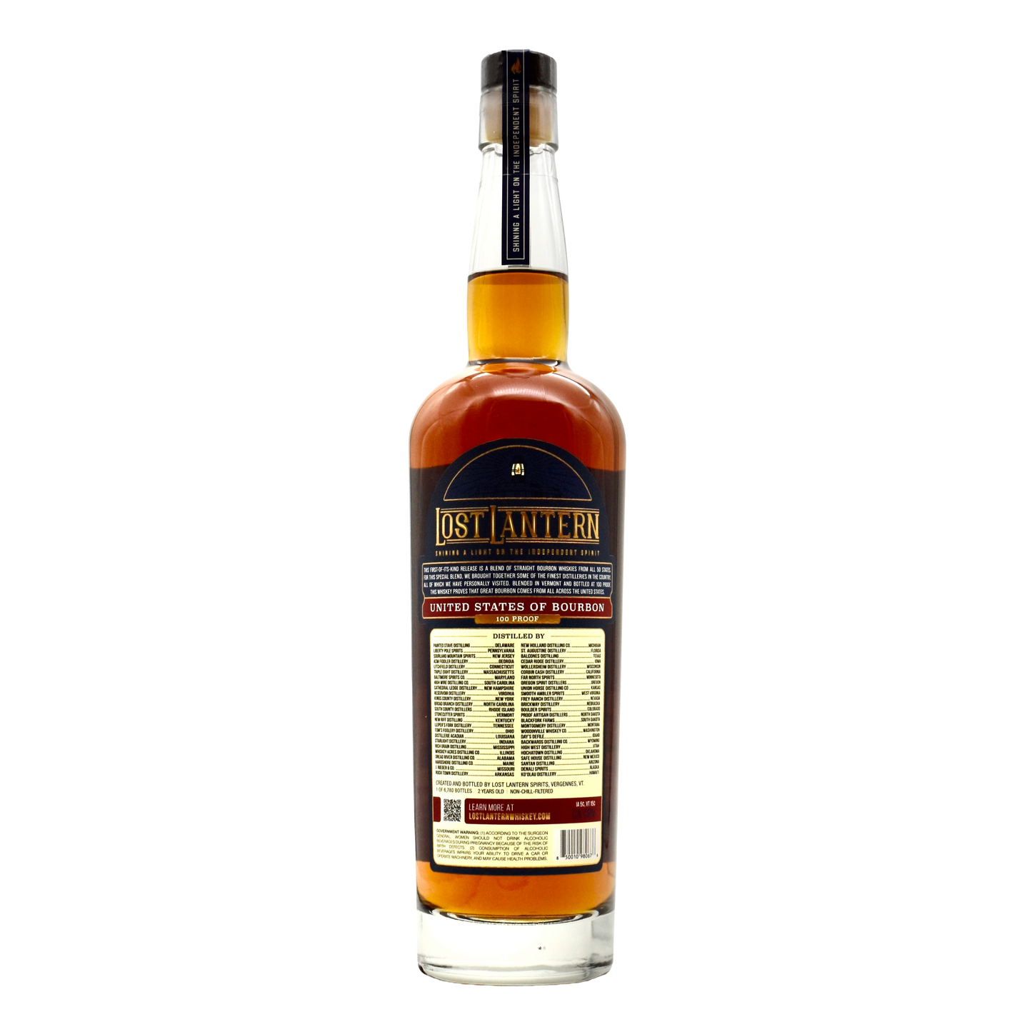 Lost Lantern United States of Bourbon 100 Proof 750ml