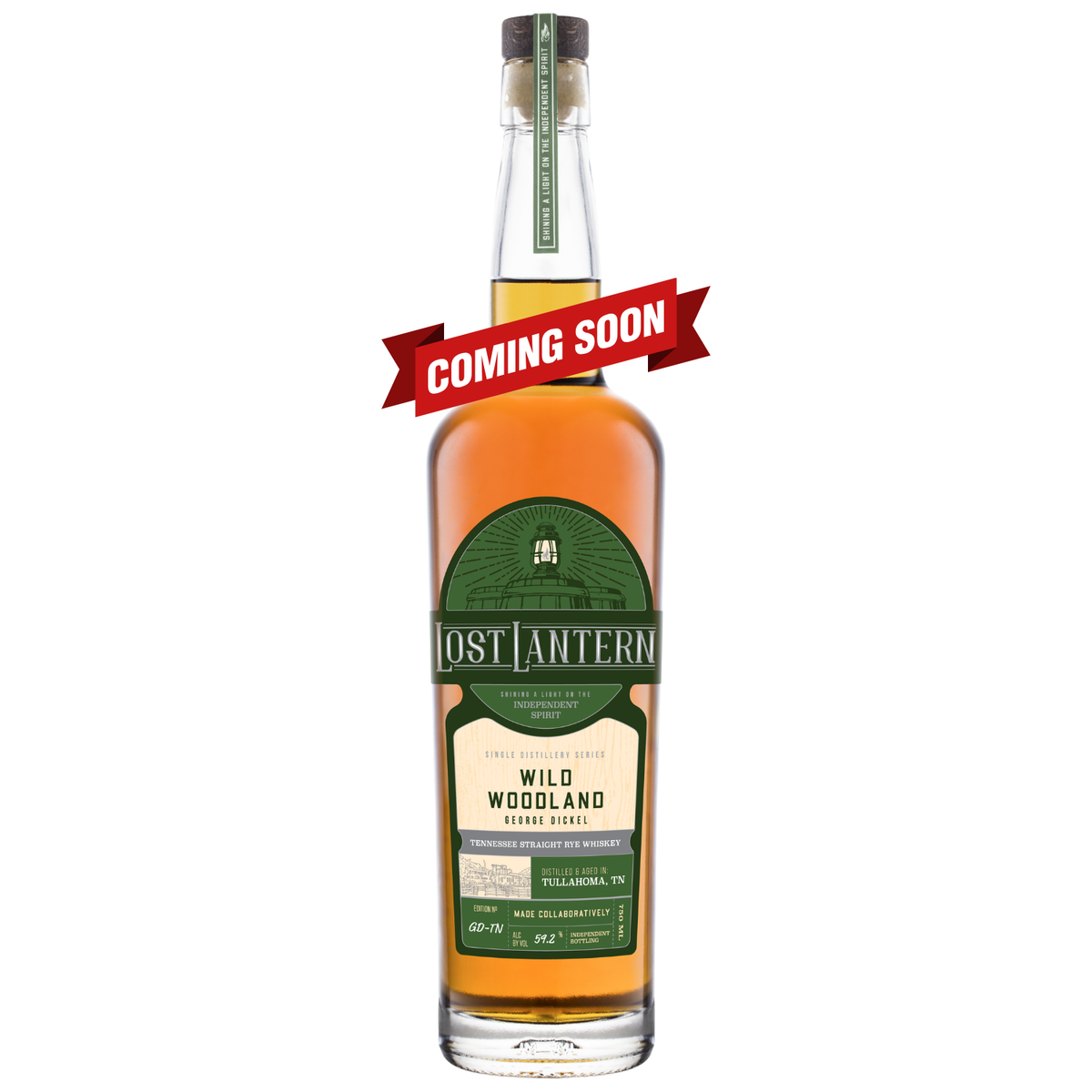 Lost Lantern Wild Woodland George Dickel Straight Tennessee Rye Whiskey official image