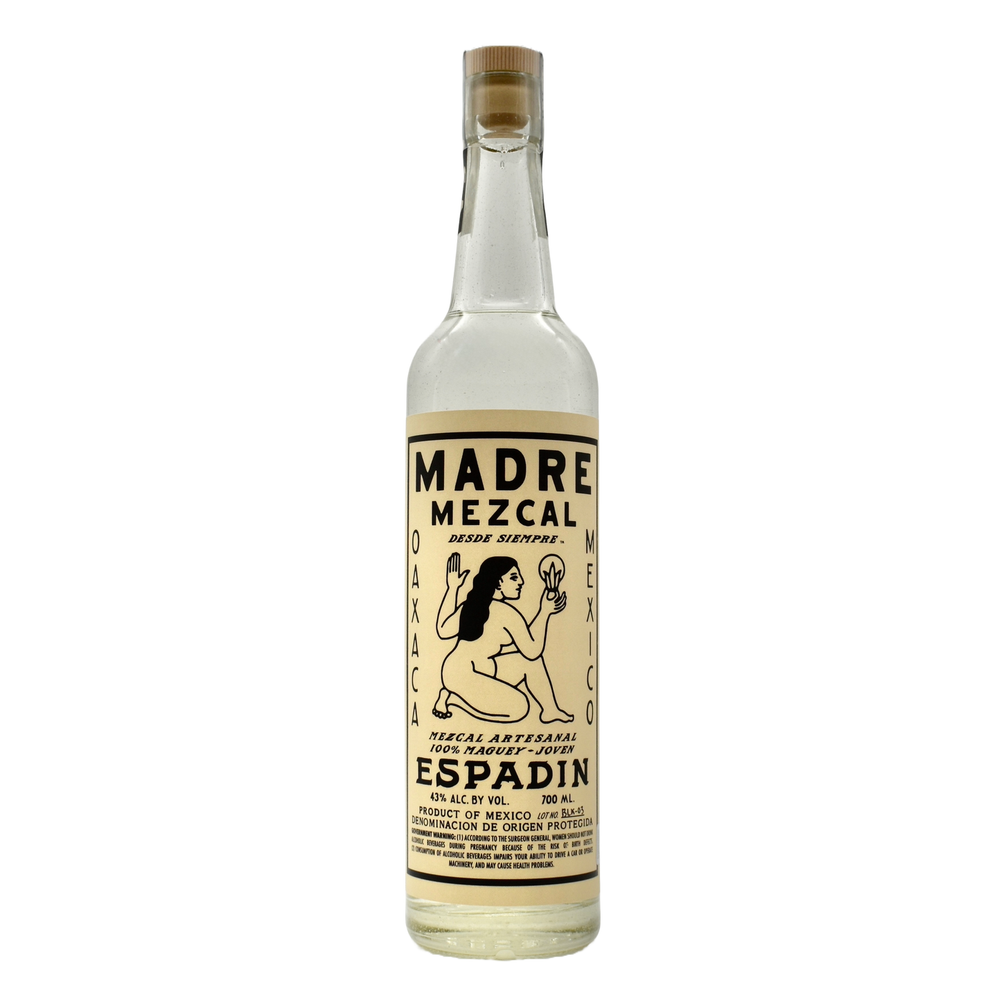 Madre Mezcal Joven Espadin 700ml