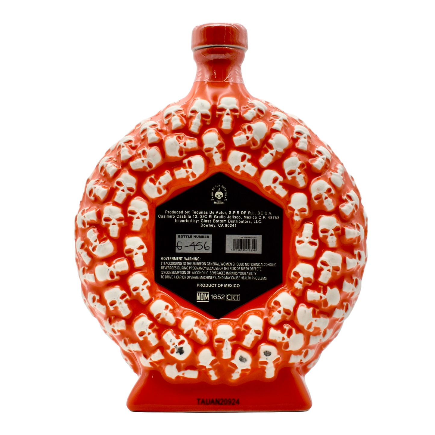 Mandala Tequila Anejo Dia De Muertos 2024 Limited Edition 1L