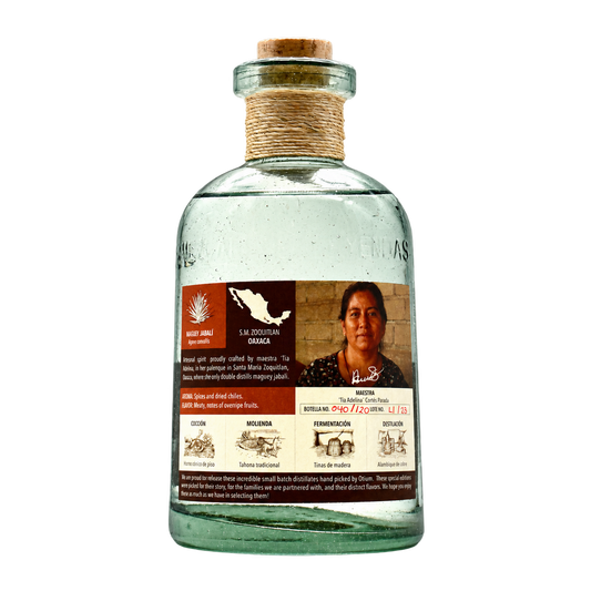 Mezcal de Leyendas Jabali Serie de Ocio