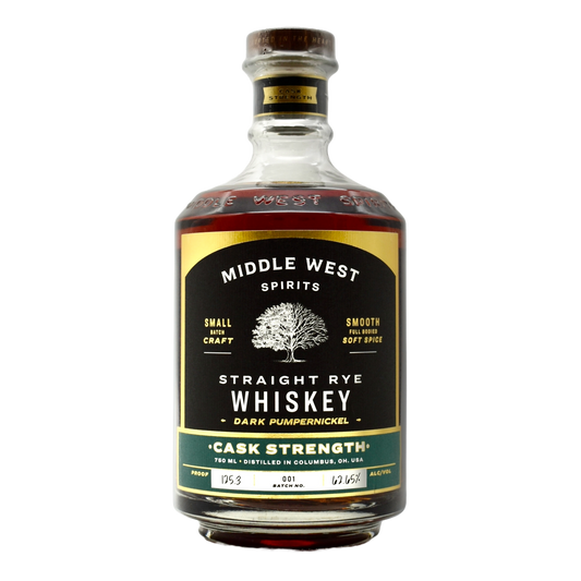 Middle West Cask Strength Dark Pumpernickel Rye Whiskey 750ml