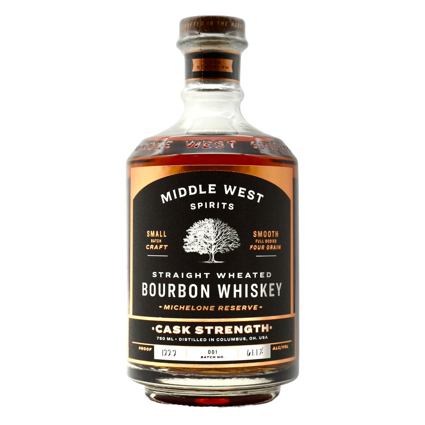 Middle West Cask Strength Straight Wheated Bourbon 750ml