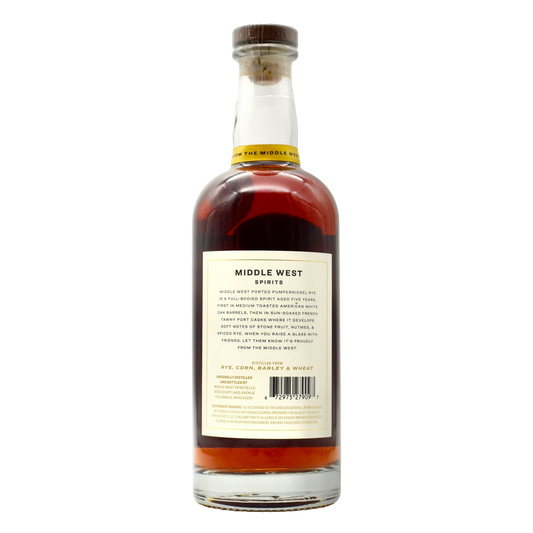 Middle West Ported Pumpernickel Rye Whiskey