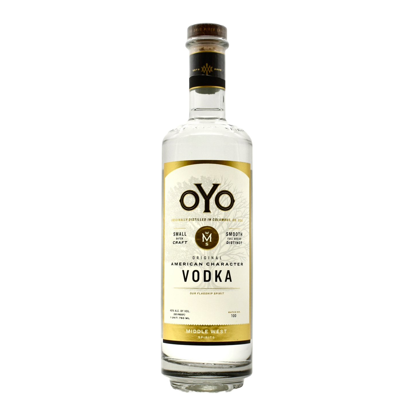 Middle West Spirits OYO American Character Vodka 750ml