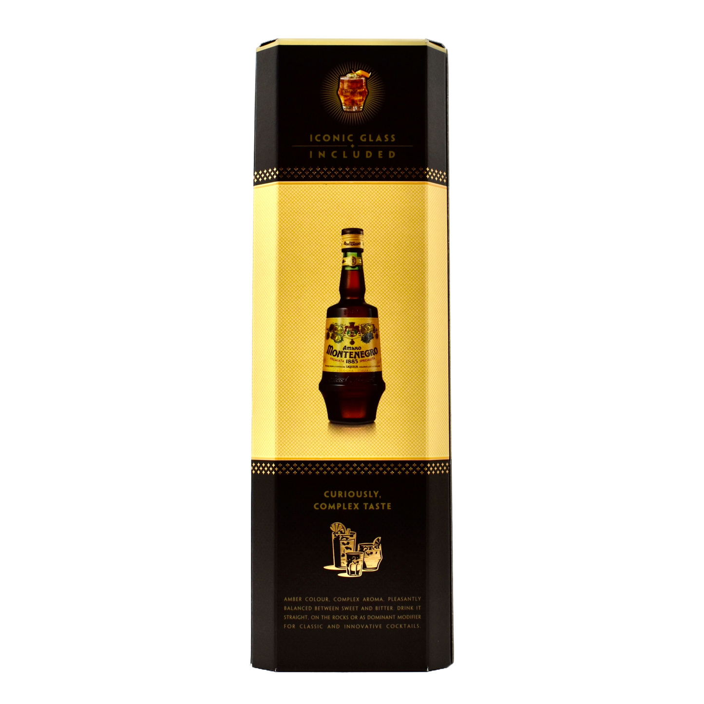 Montenegro Amaro Liqueur Gift Set 750ml