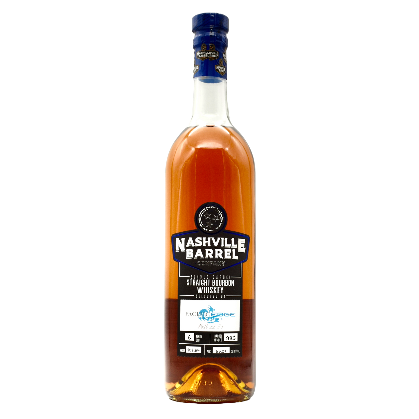 Nashville Barrel Co. Single Barrel Bourbon 6yr 750ml