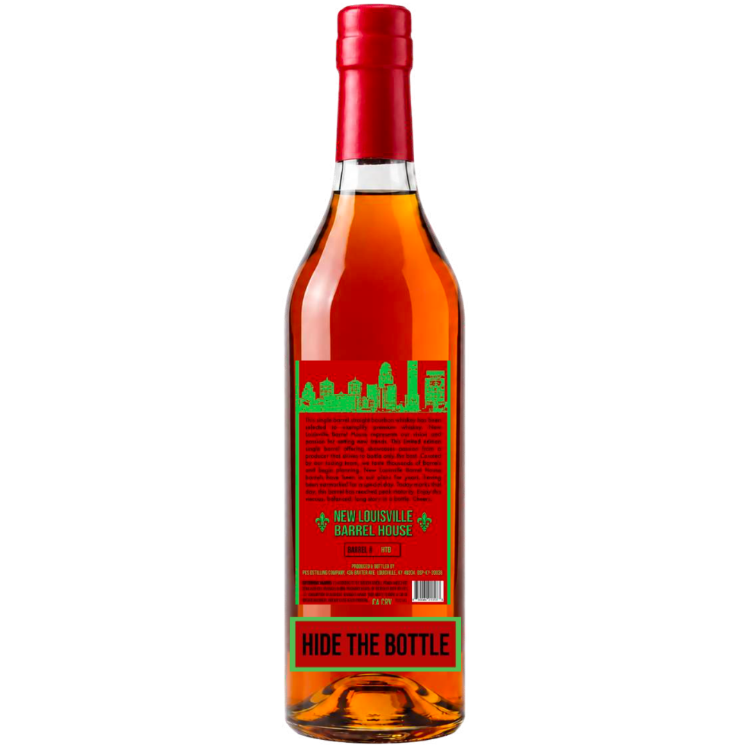 New Louisville Barrel House Hide the Bottle 7 Year Bourbon