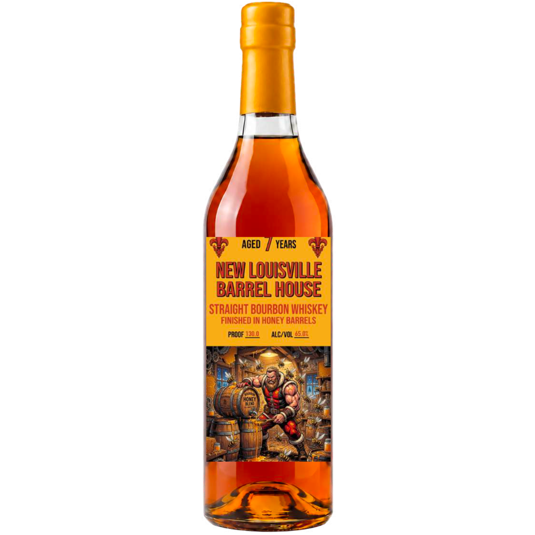 New Louisville Barrel House North Pole Nectar 7 Year Honey Barrel Finished Bourbon