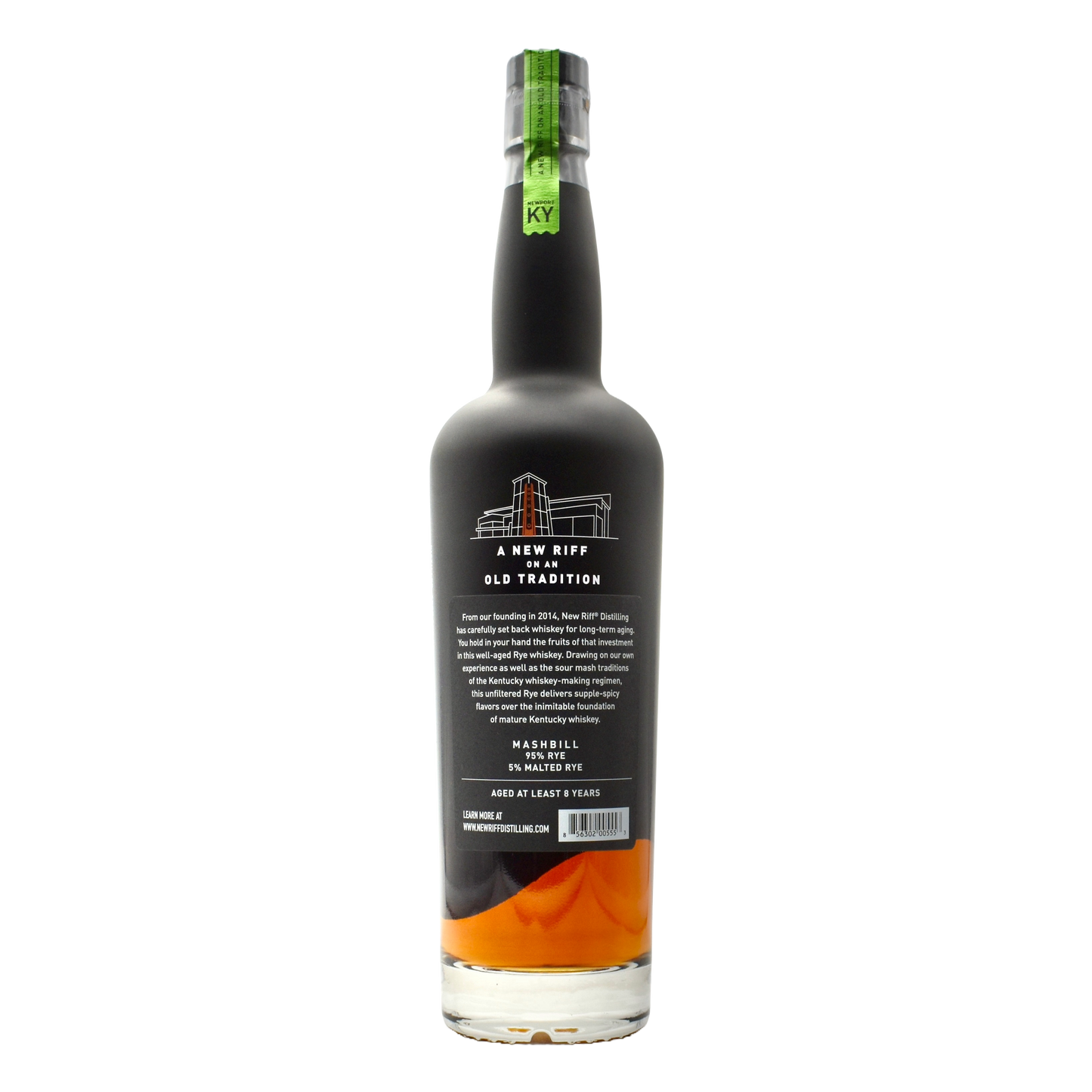 New Riff 8 Year Rye Whiskey 750ml