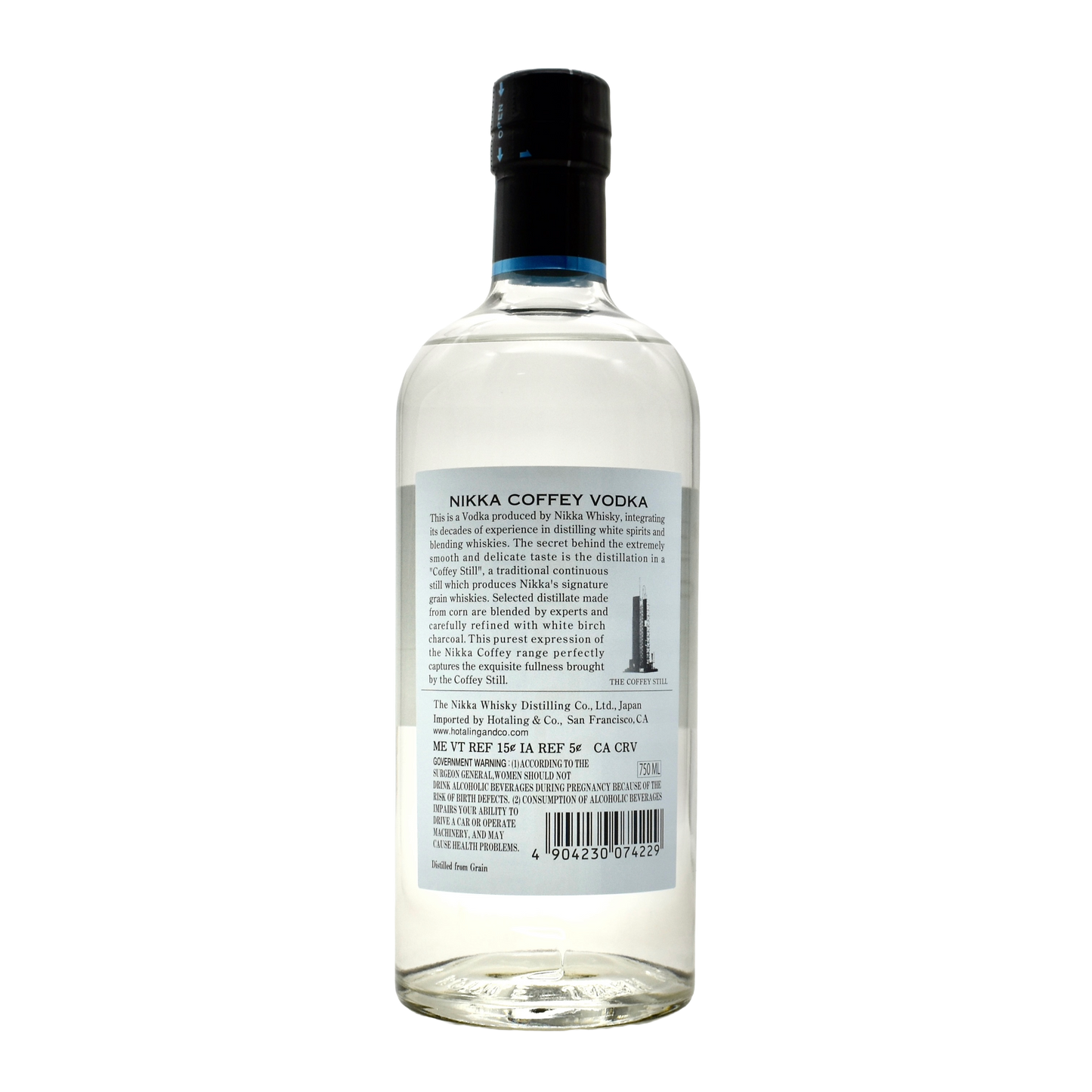Nikka Japanese Coffey Vodka 750ml