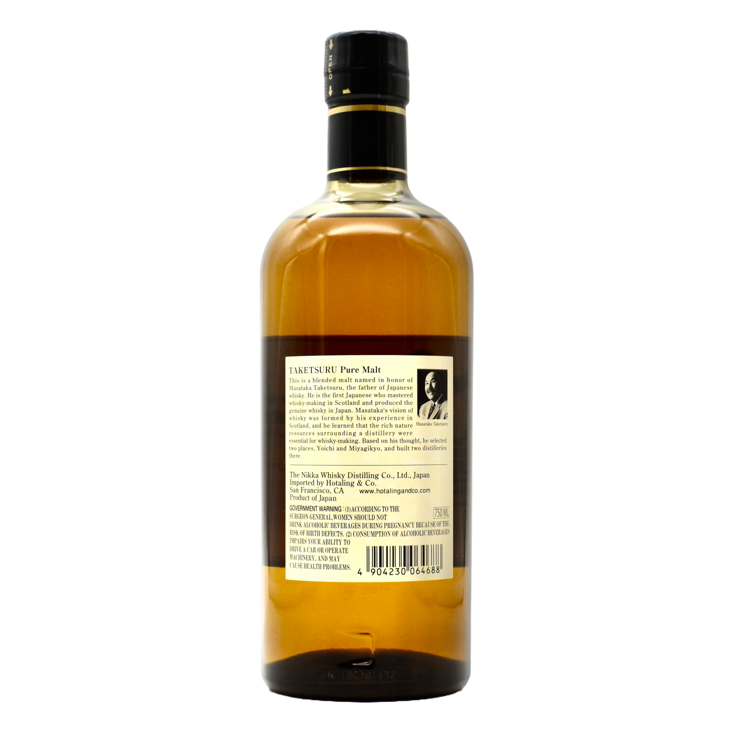 Nikka Japanese Whisky Taketsuru Pure Malt 750ml