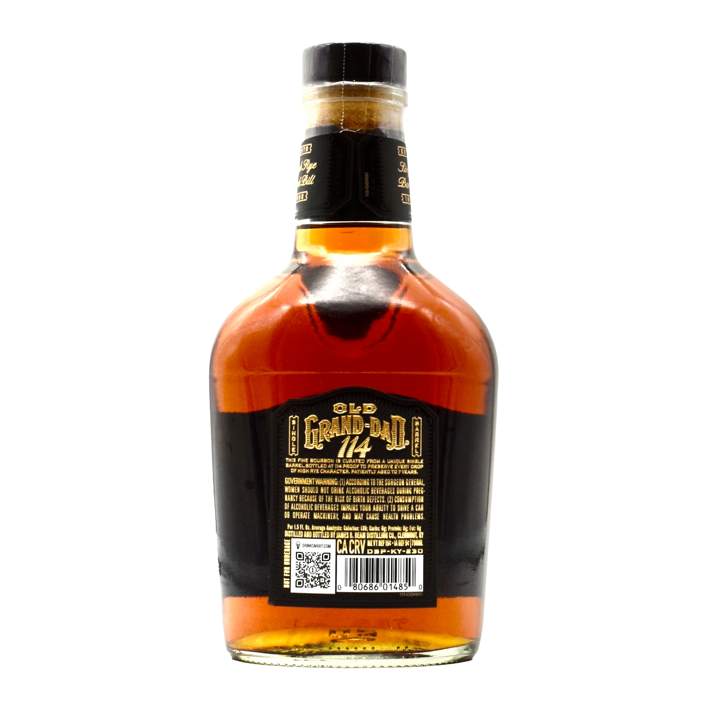 Old Grand Dad Single Barrel 114 750ml | Club Members Only